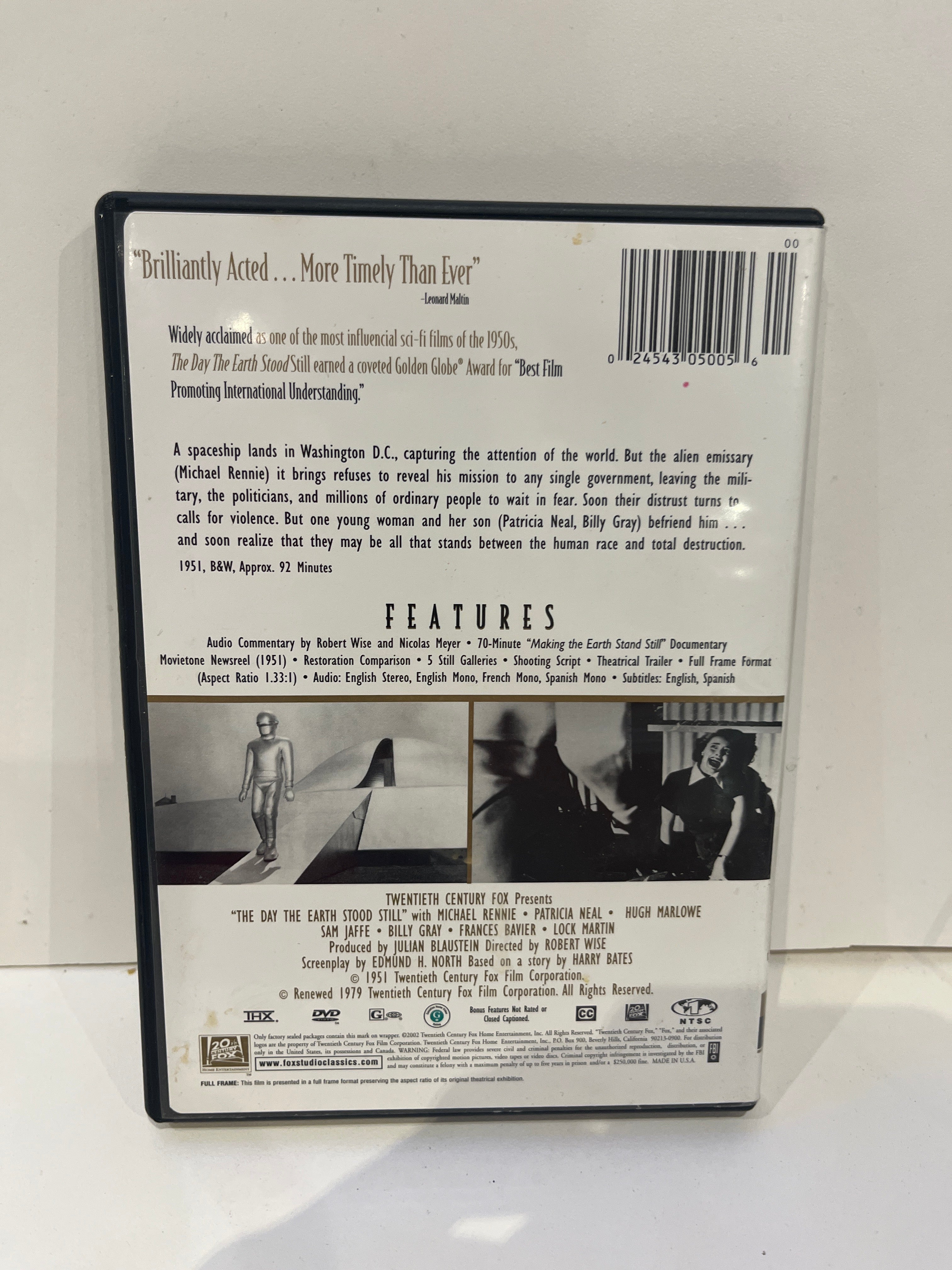 The Day the Earth Stood Still - DVD - Image 2