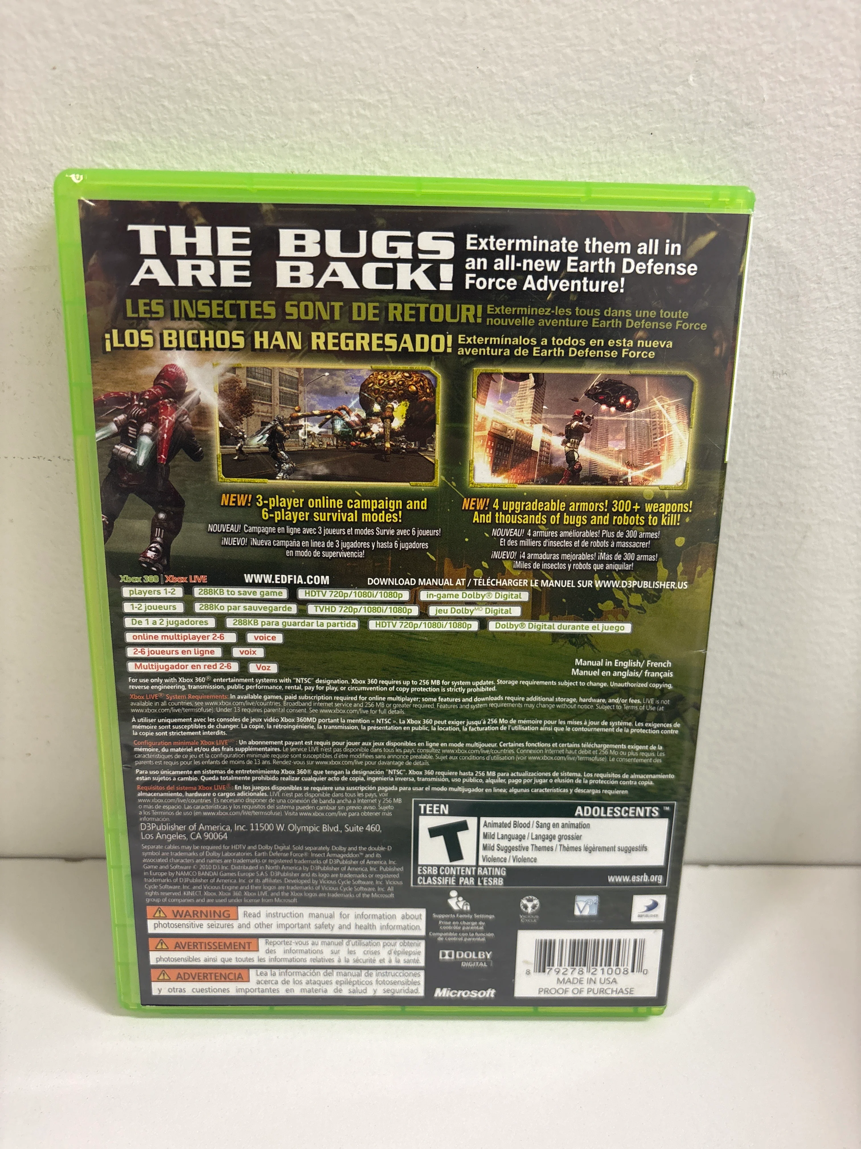 The Earth Defense Force: Insect Armageddon - Xbox 360 - Image 2