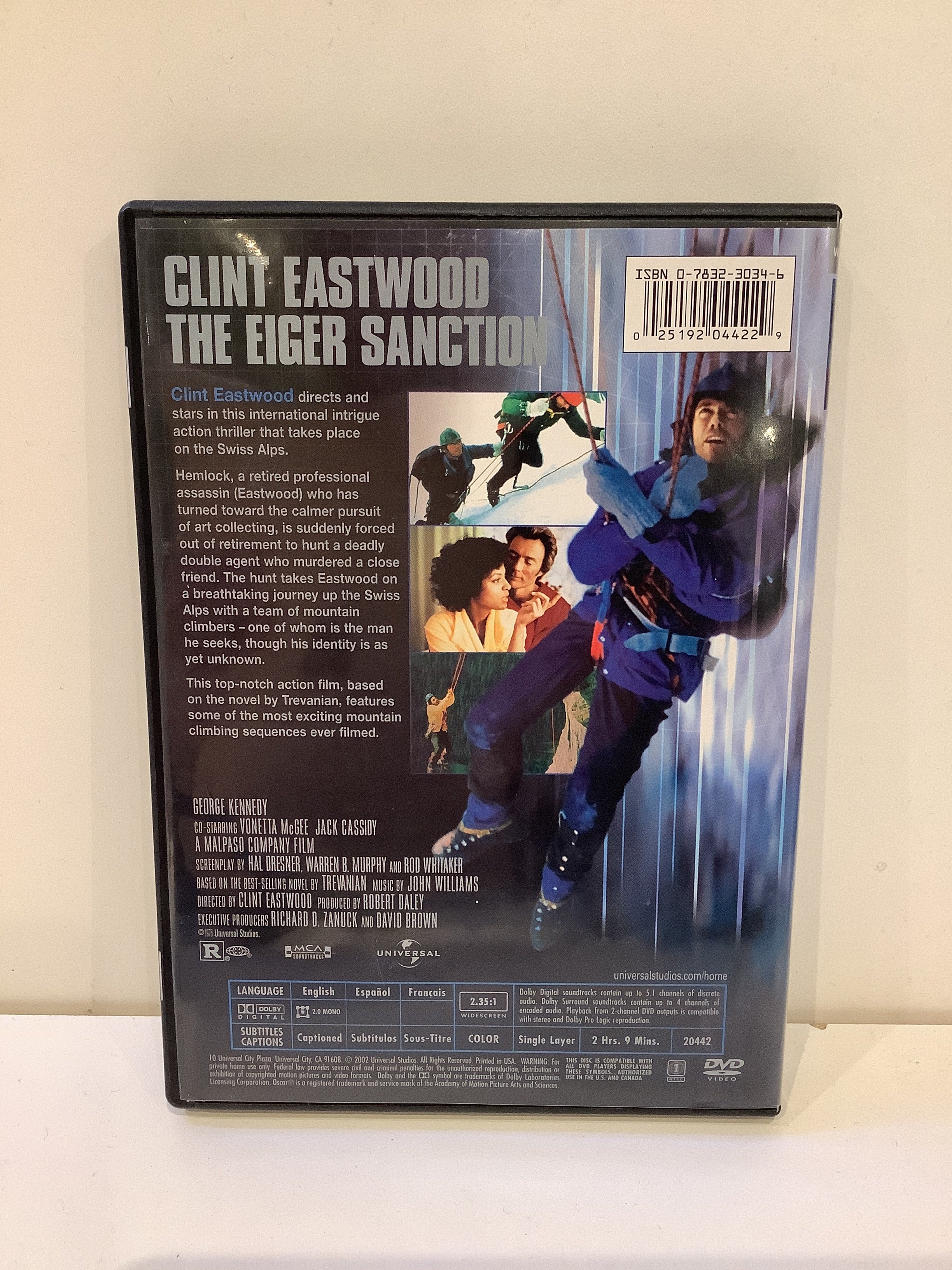 The Eiger Sanction - DVD - Image 2
