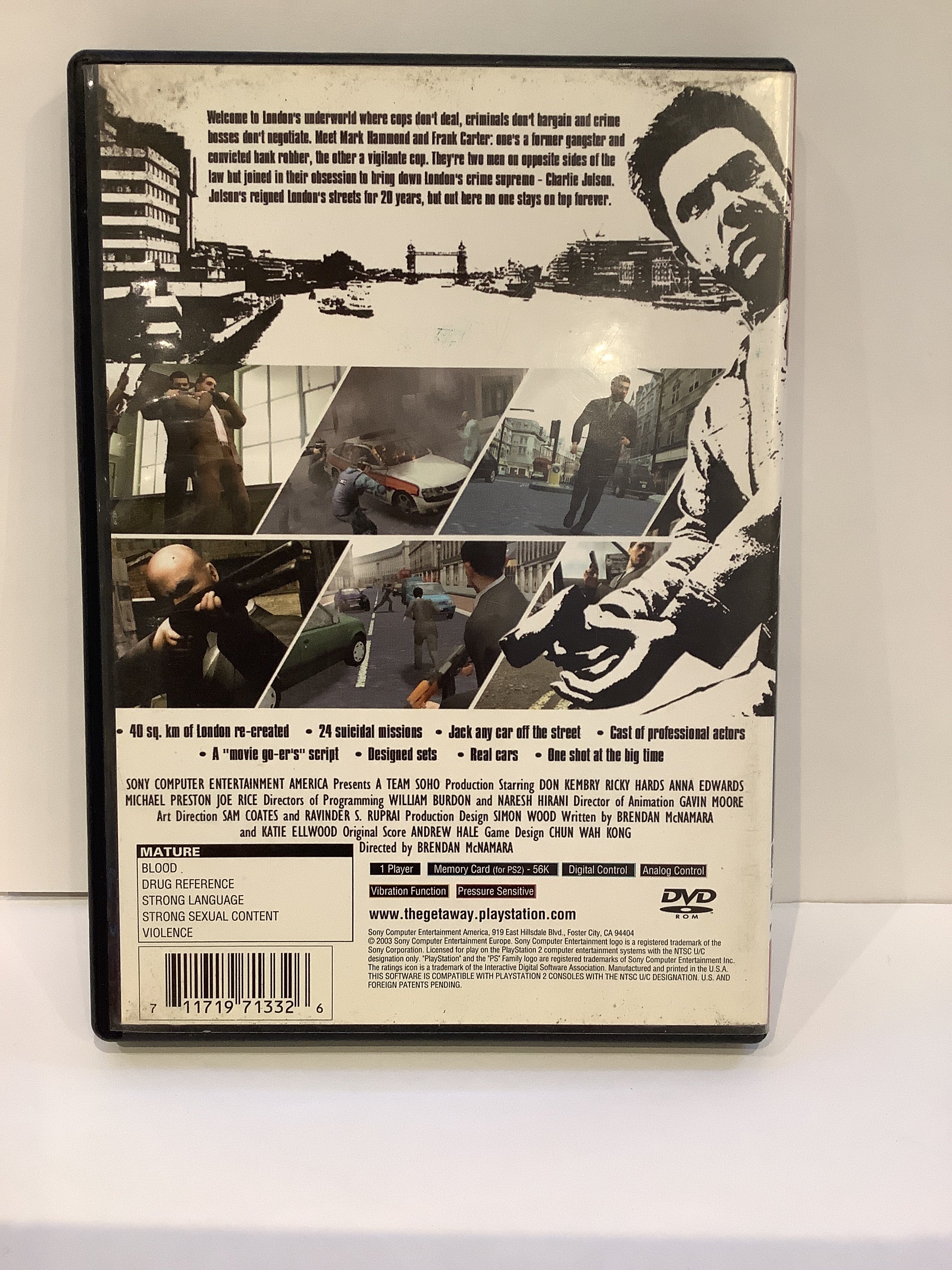 The Getaway [Greatest Hits] - Playstation 2 - Image 2