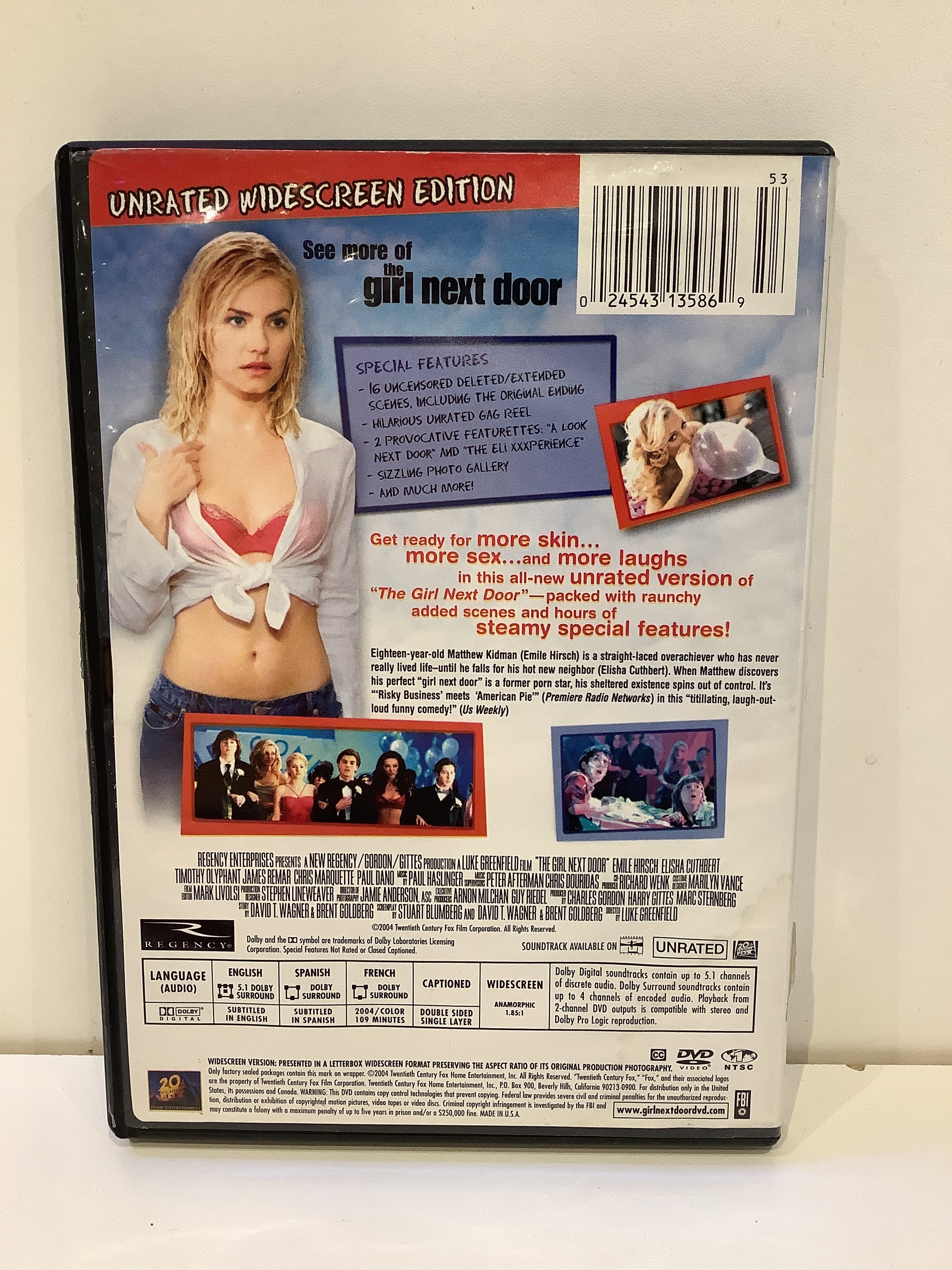 The Girl Next Door (Unrated Version) - DVD - Image 2