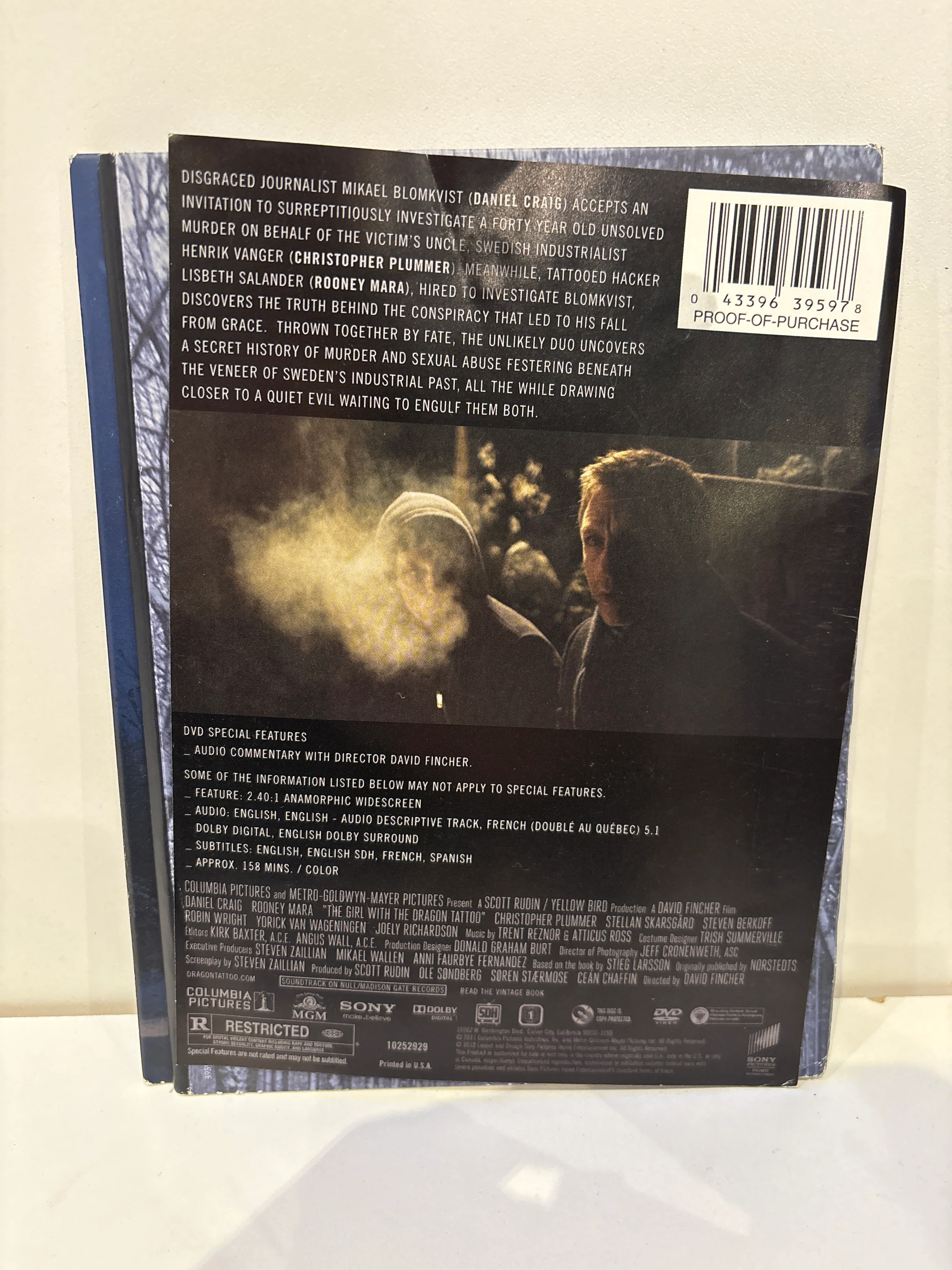 The Girl With the Dragon Tattoo - DVD - Image 2