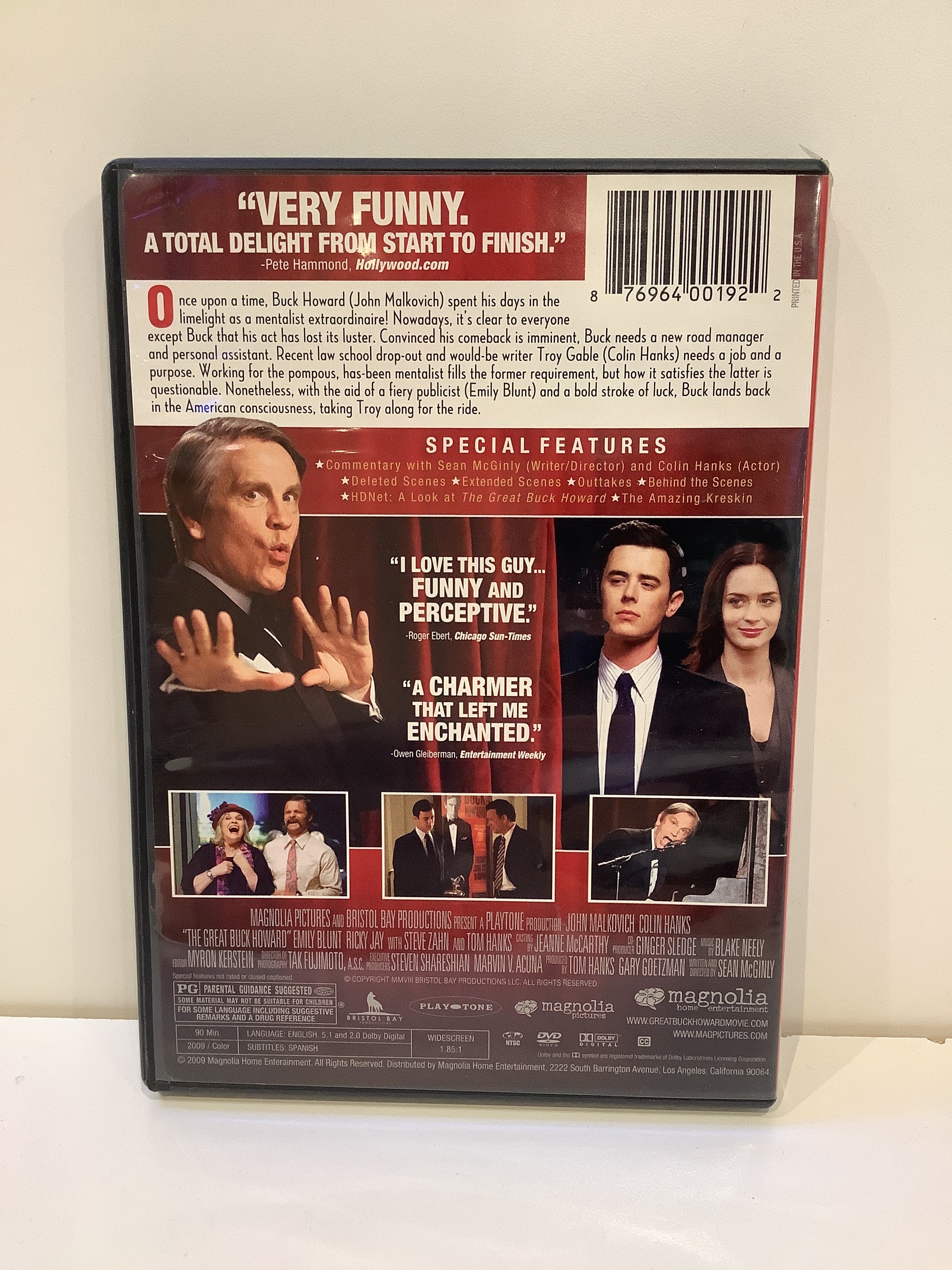The Great Buck Howard - DVD - Image 2