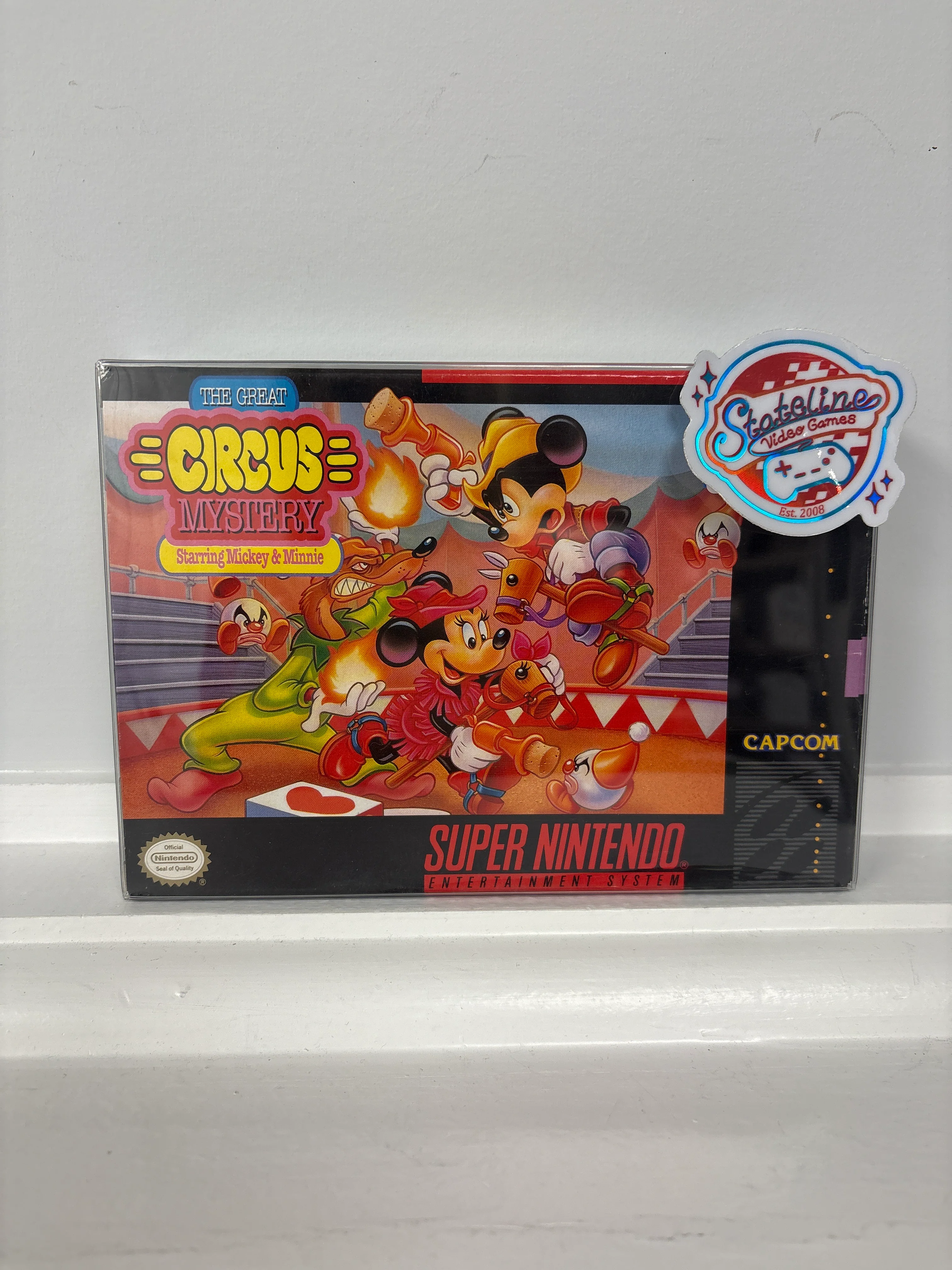 The Great Circus Mystery Starring Mickey and Minnie - Super Nintendo