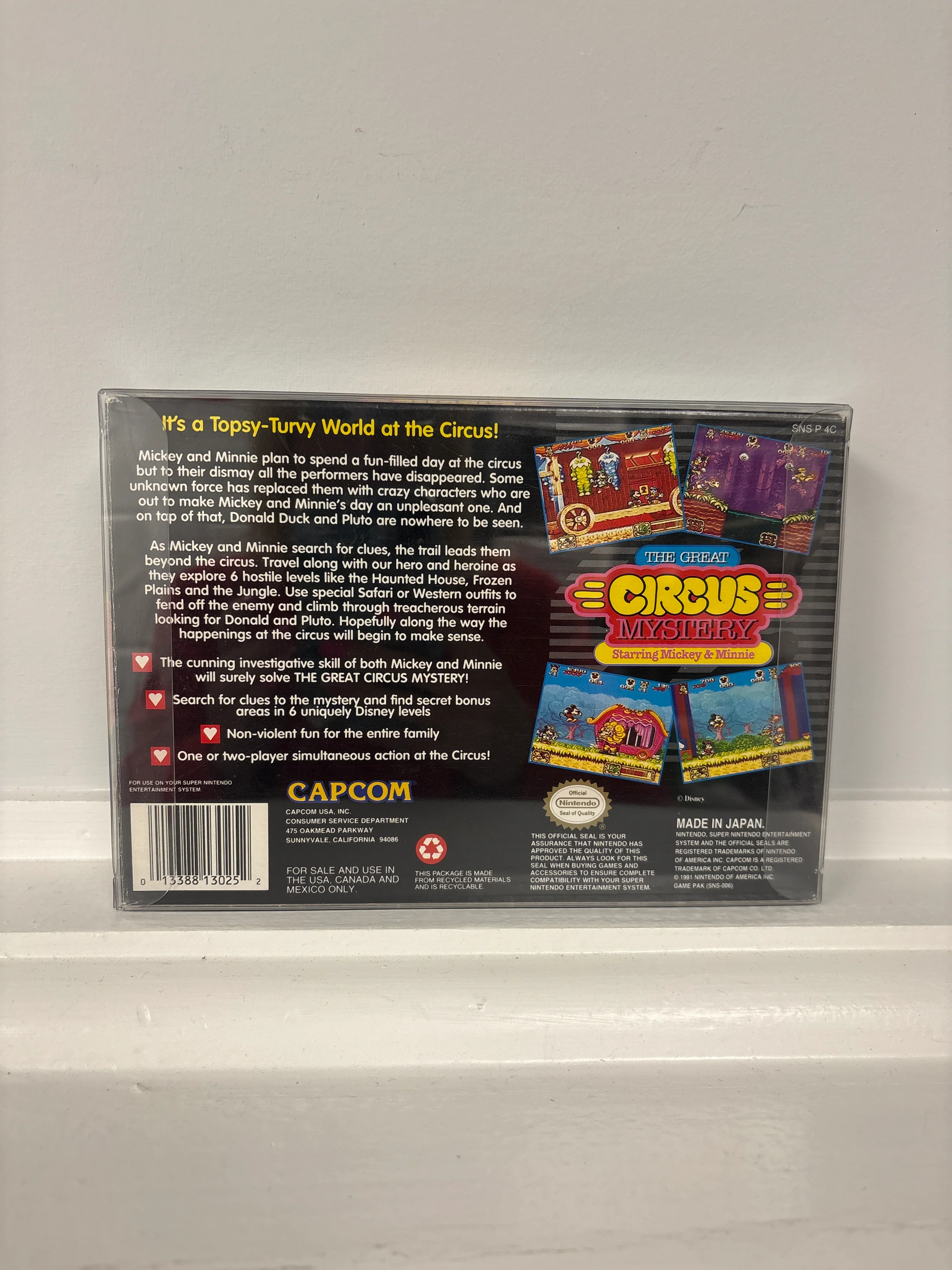 The Great Circus Mystery Starring Mickey and Minnie - Super Nintendo - Image 2