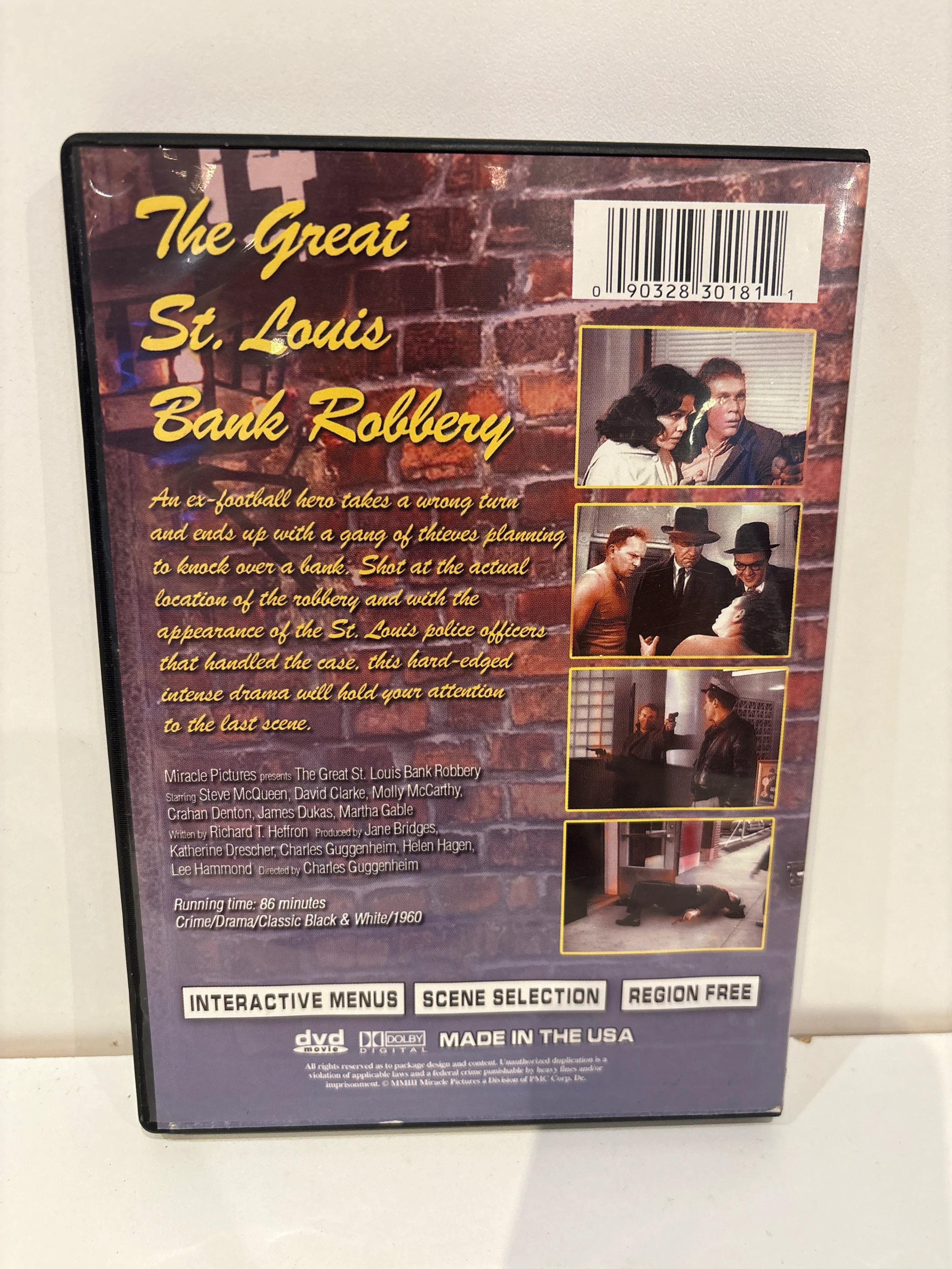The Great St. Louis Bank Robbery - DVD - Image 2