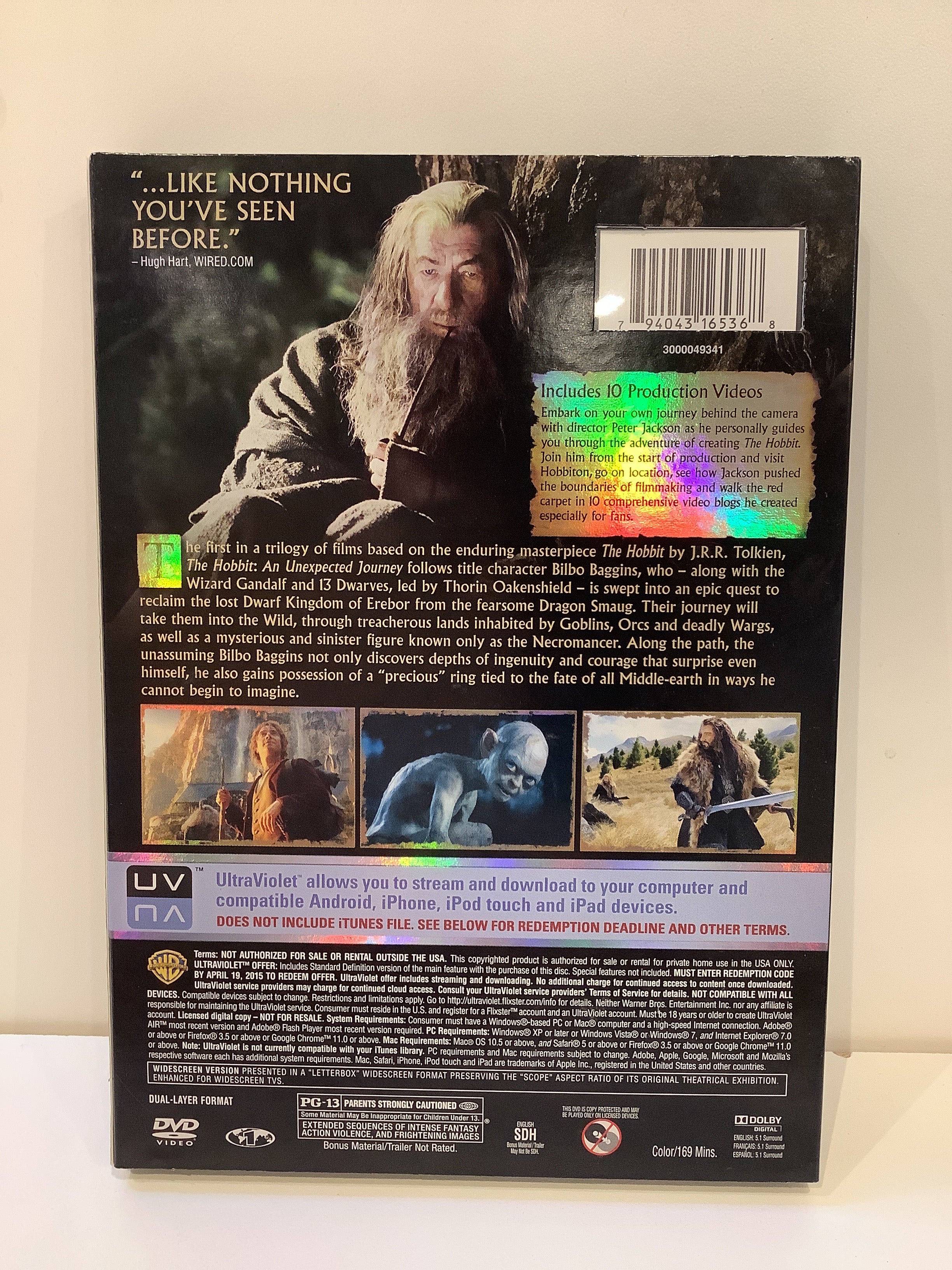 The Hobbit: An Unexpected Journey - DVD - Image 2