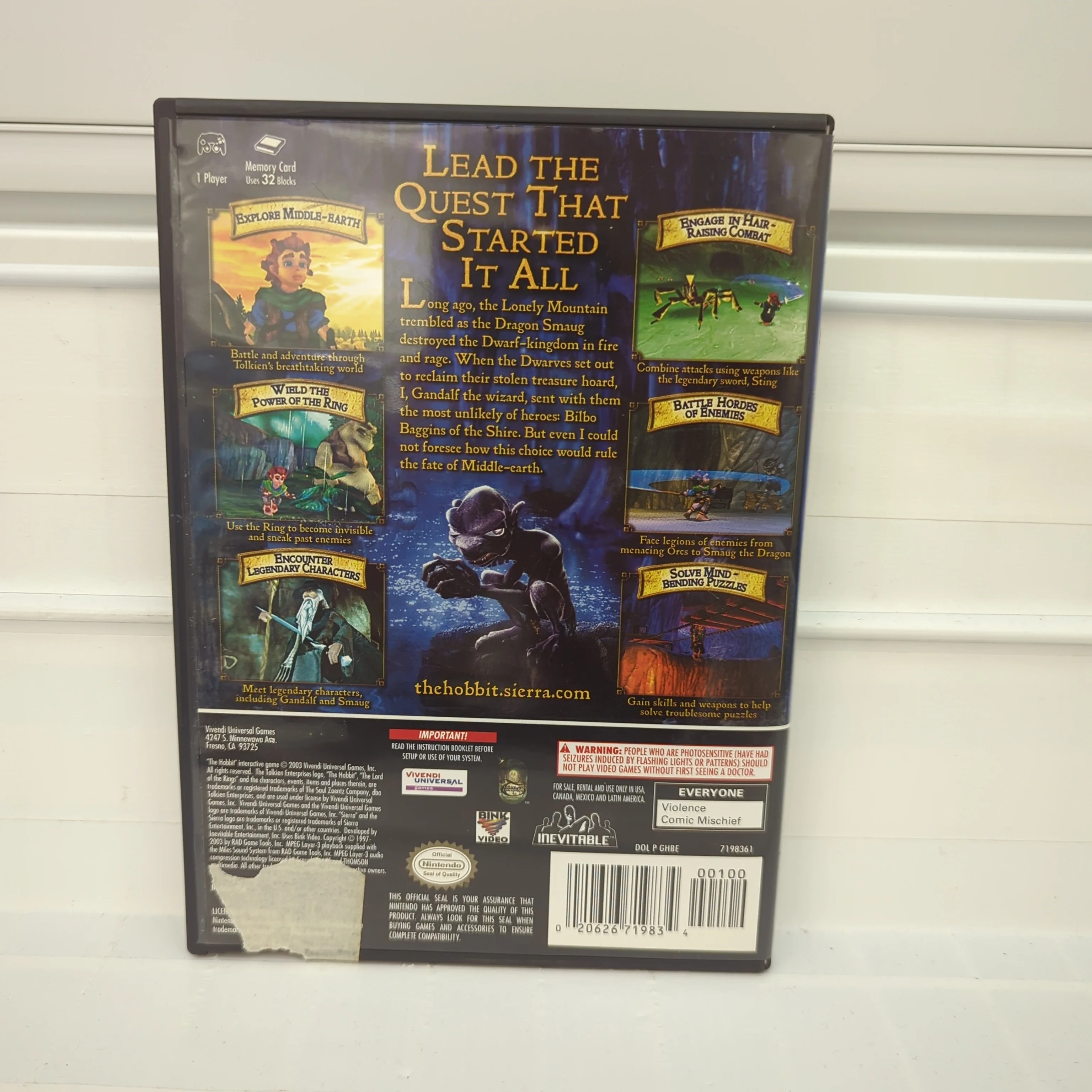 The Hobbit - Gamecube - Image 2