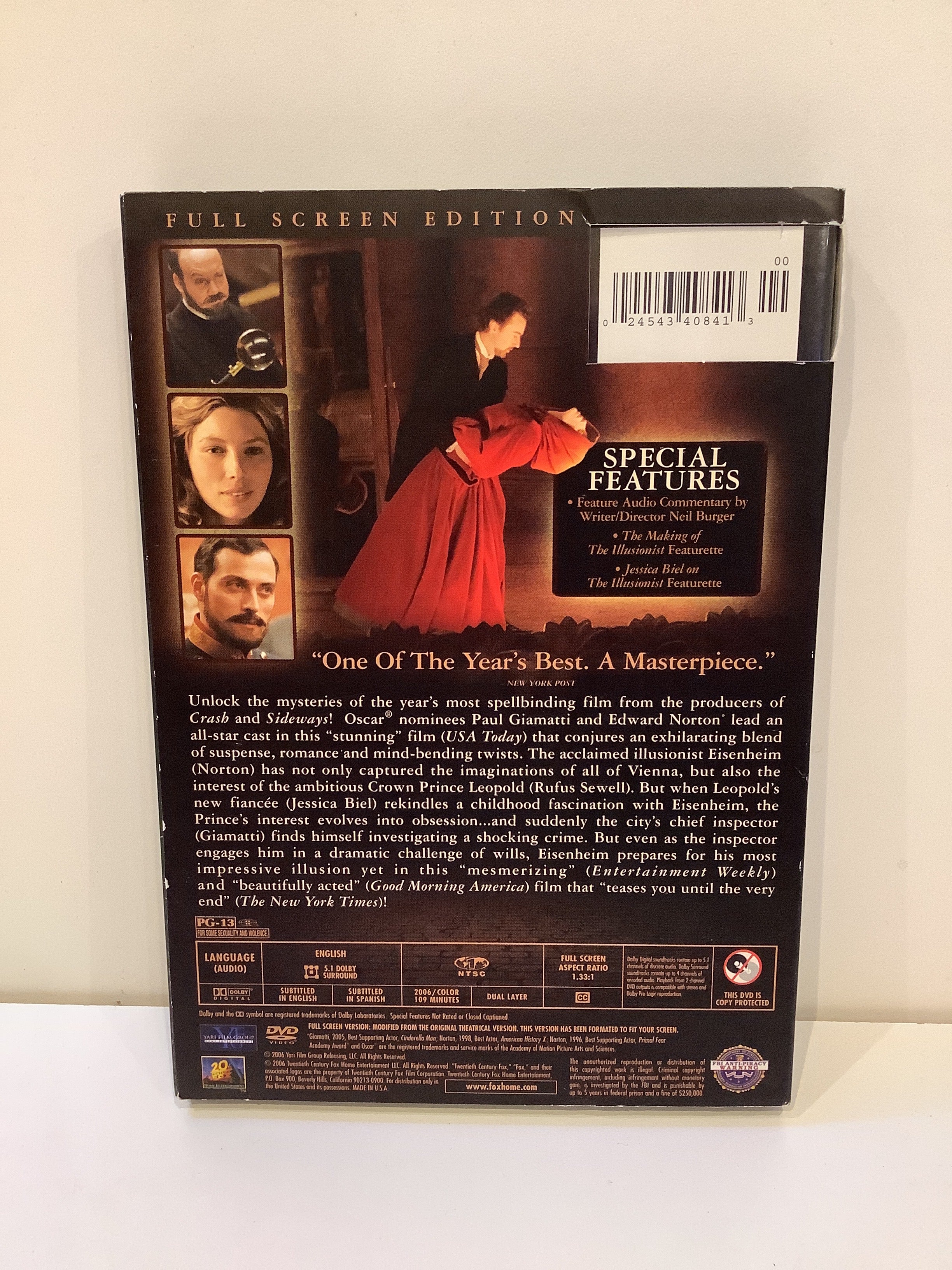 The Illusionist - DVD - Image 2