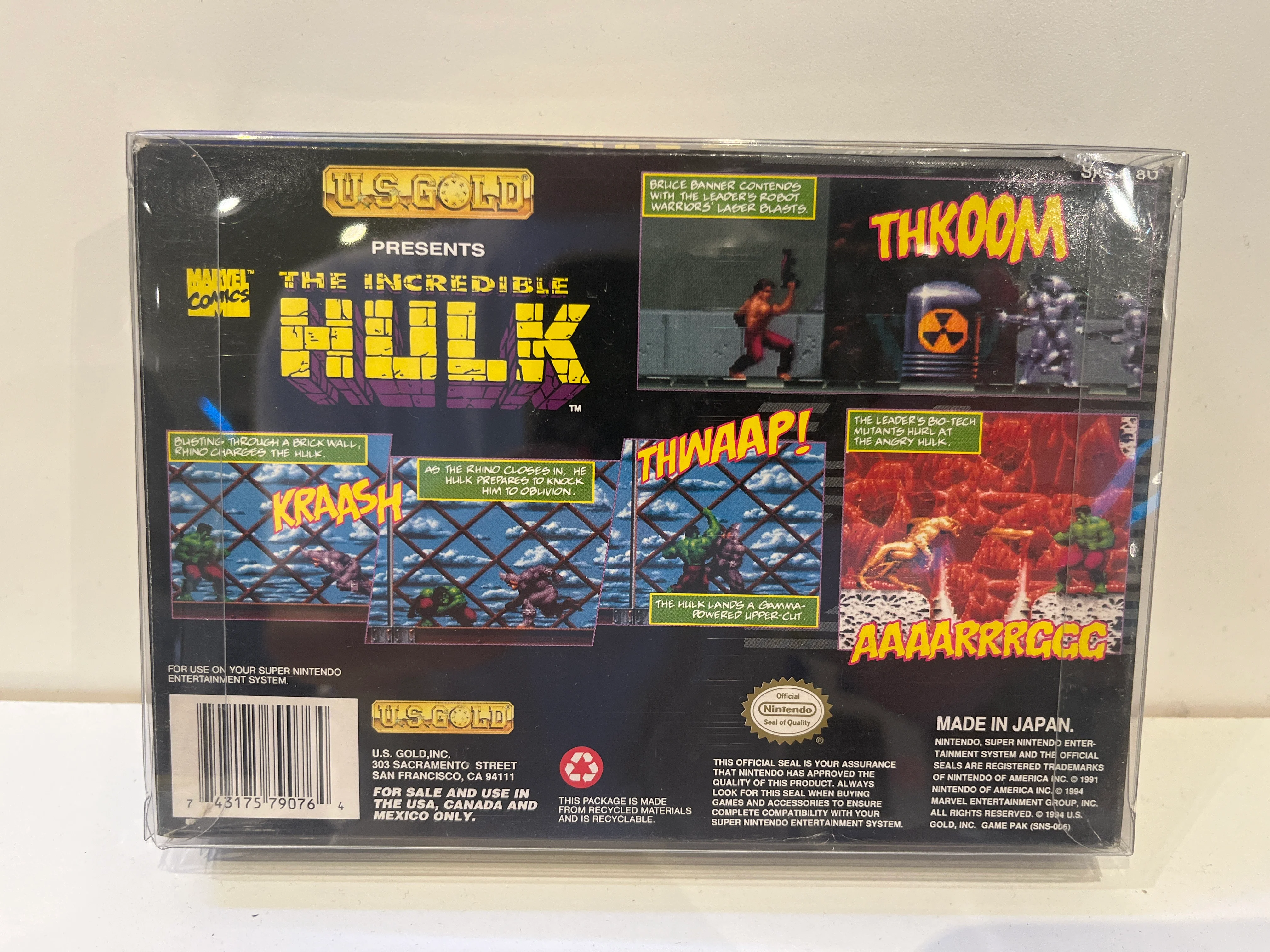 The Incredible Hulk - Super Nintendo - Image 2