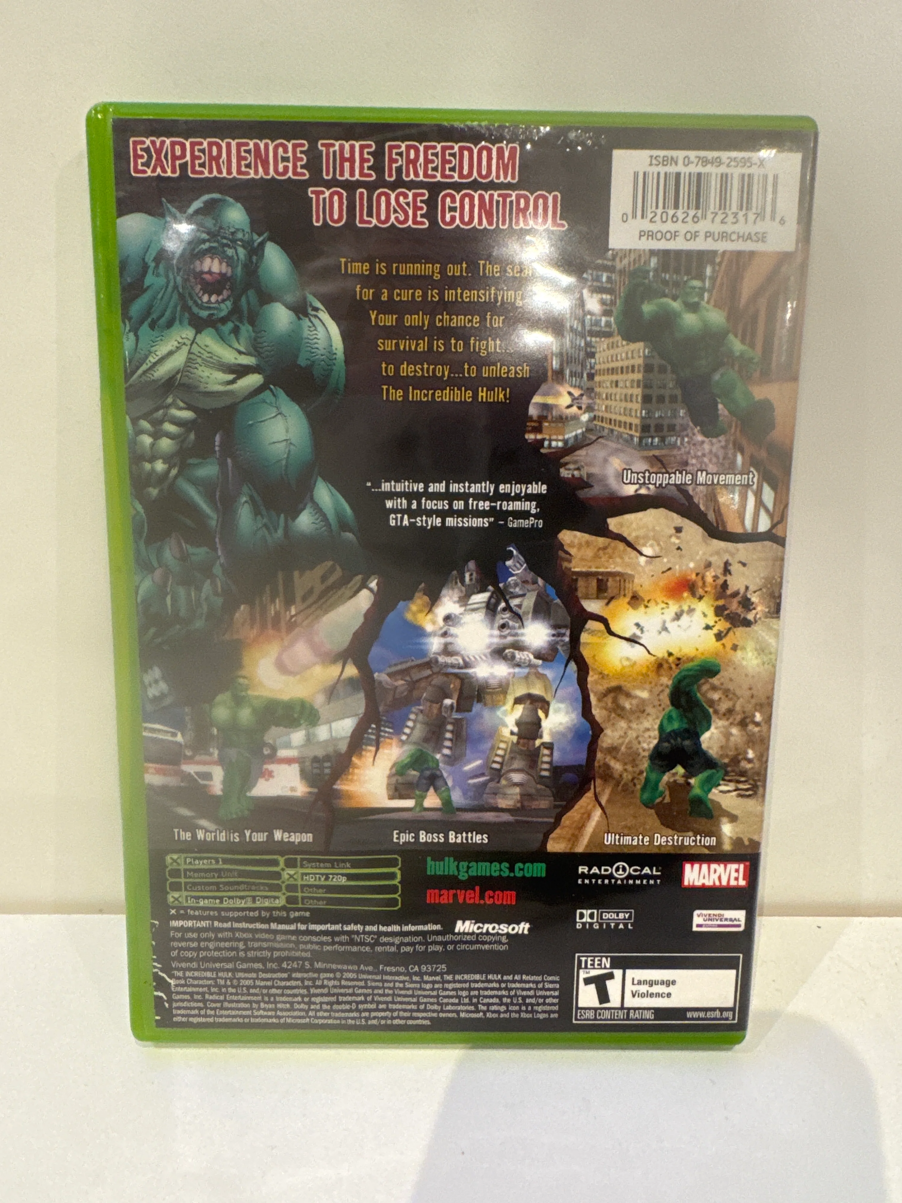 The Incredible Hulk Ultimate Destruction - Xbox - Image 2