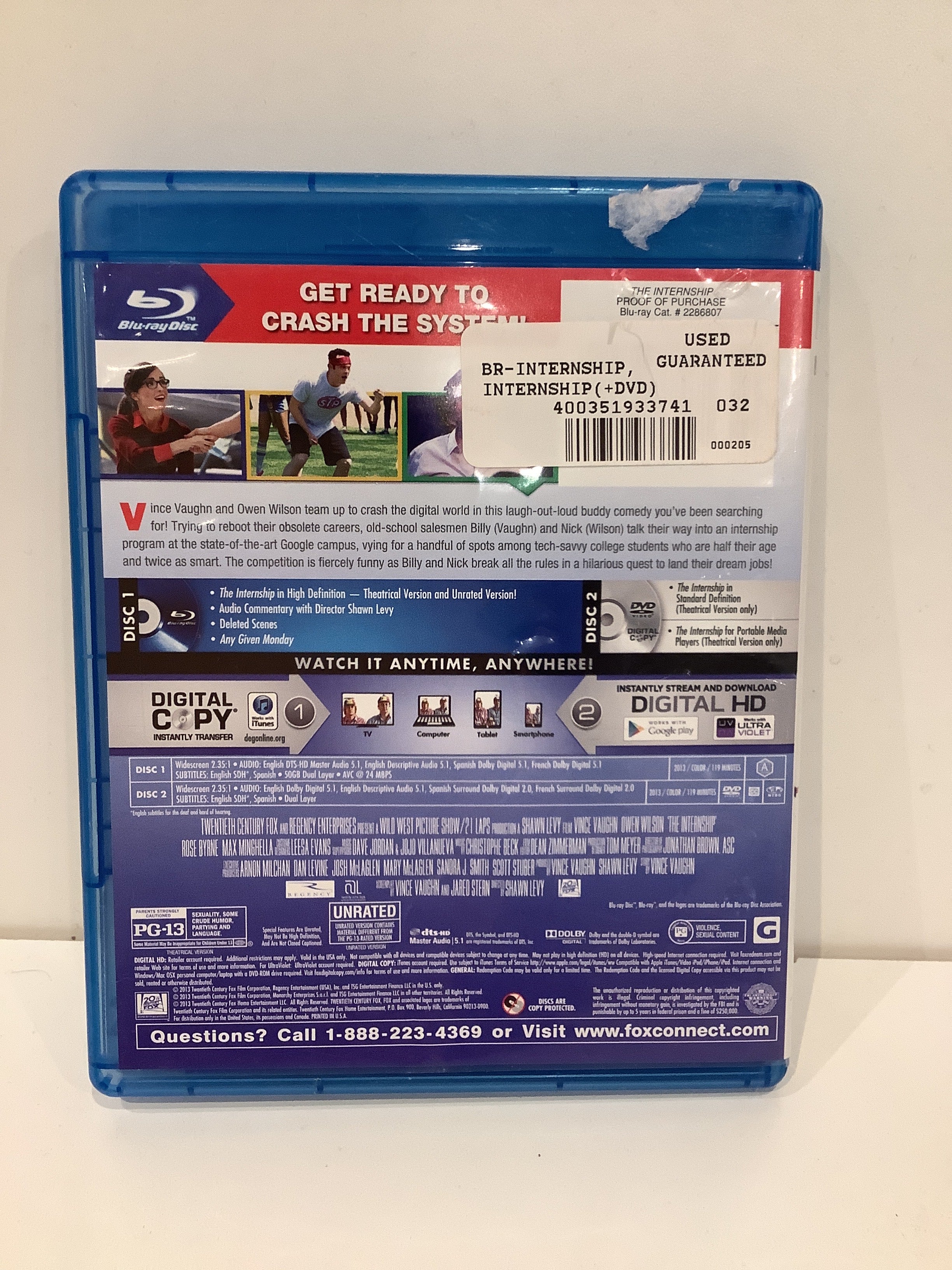 The Internship - Blu-Ray - Image 2