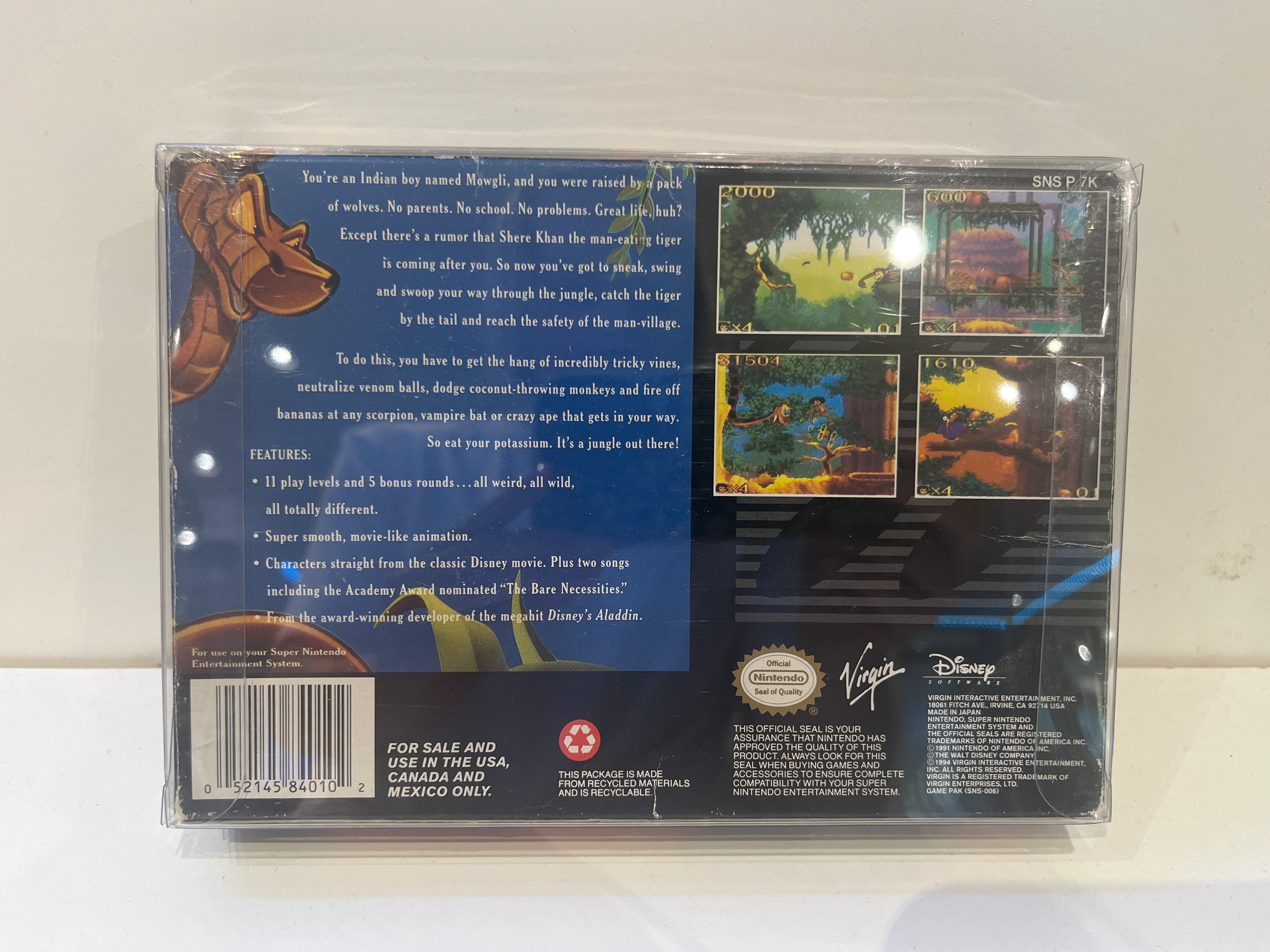 The Jungle Book - Super Nintendo - Image 2