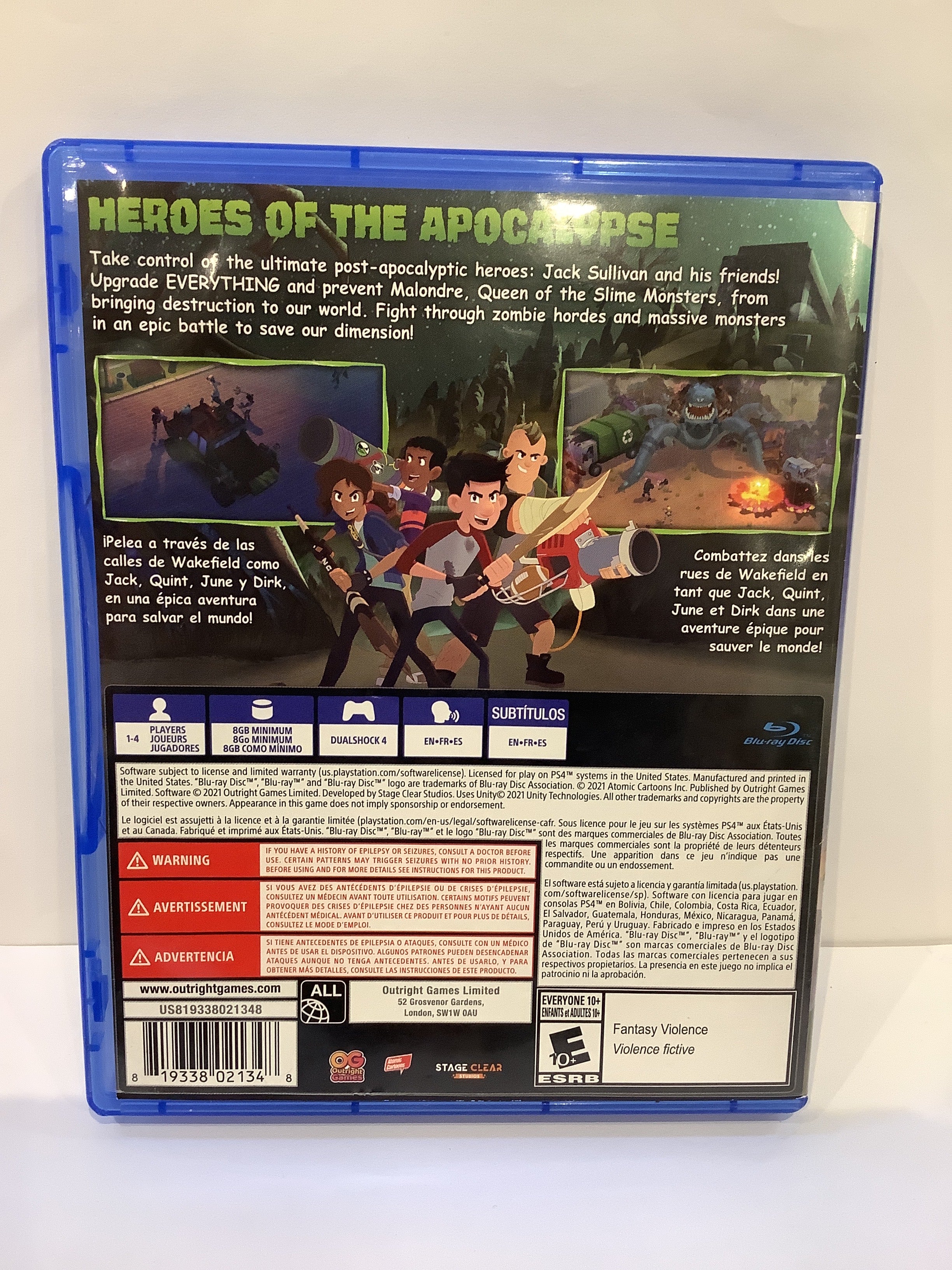 The Last Kids on Earth and the Staff of Doom - Playstation 4 - Image 2