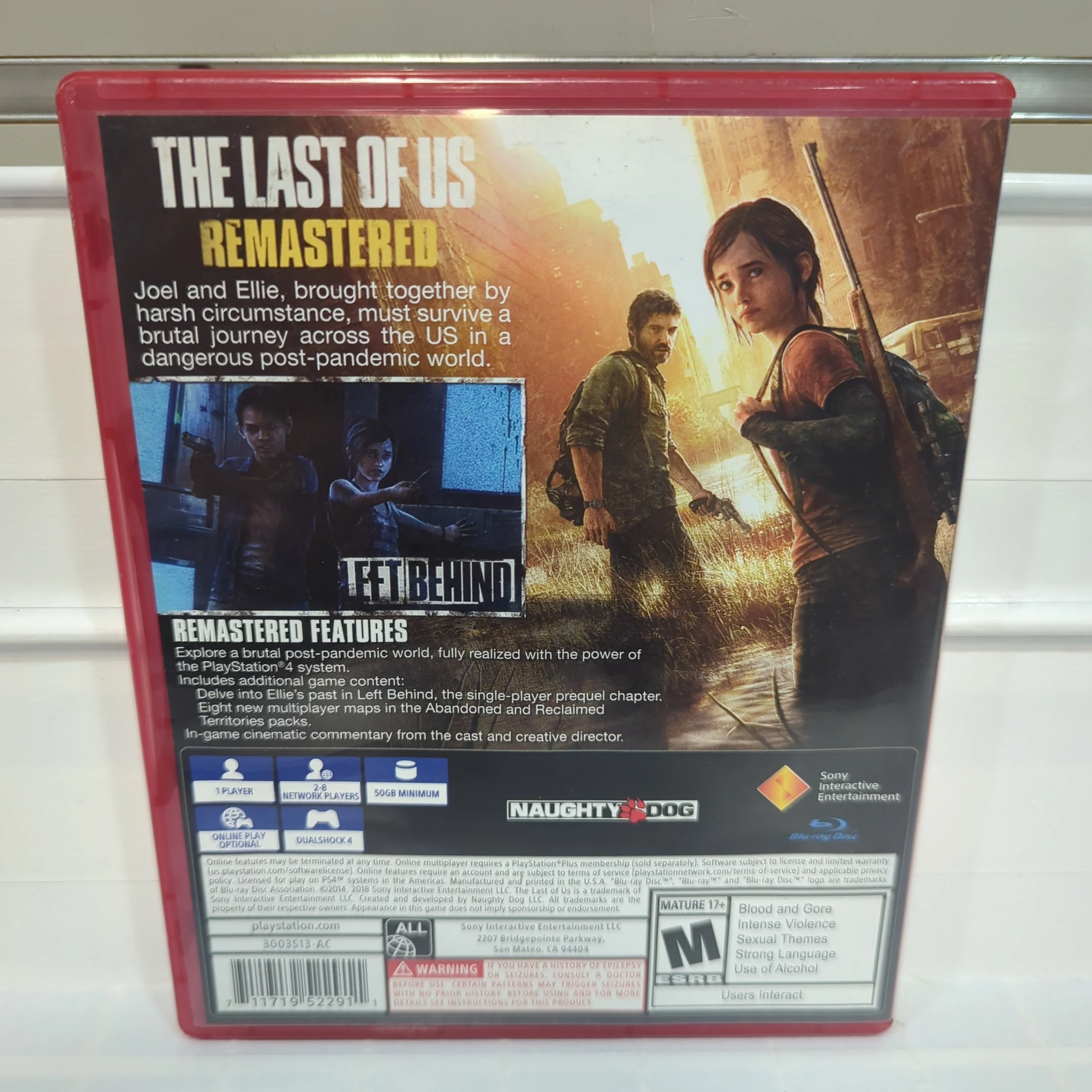 The Last of Us Remastered [Playstation Hits] - Playstation 4 - Image 2