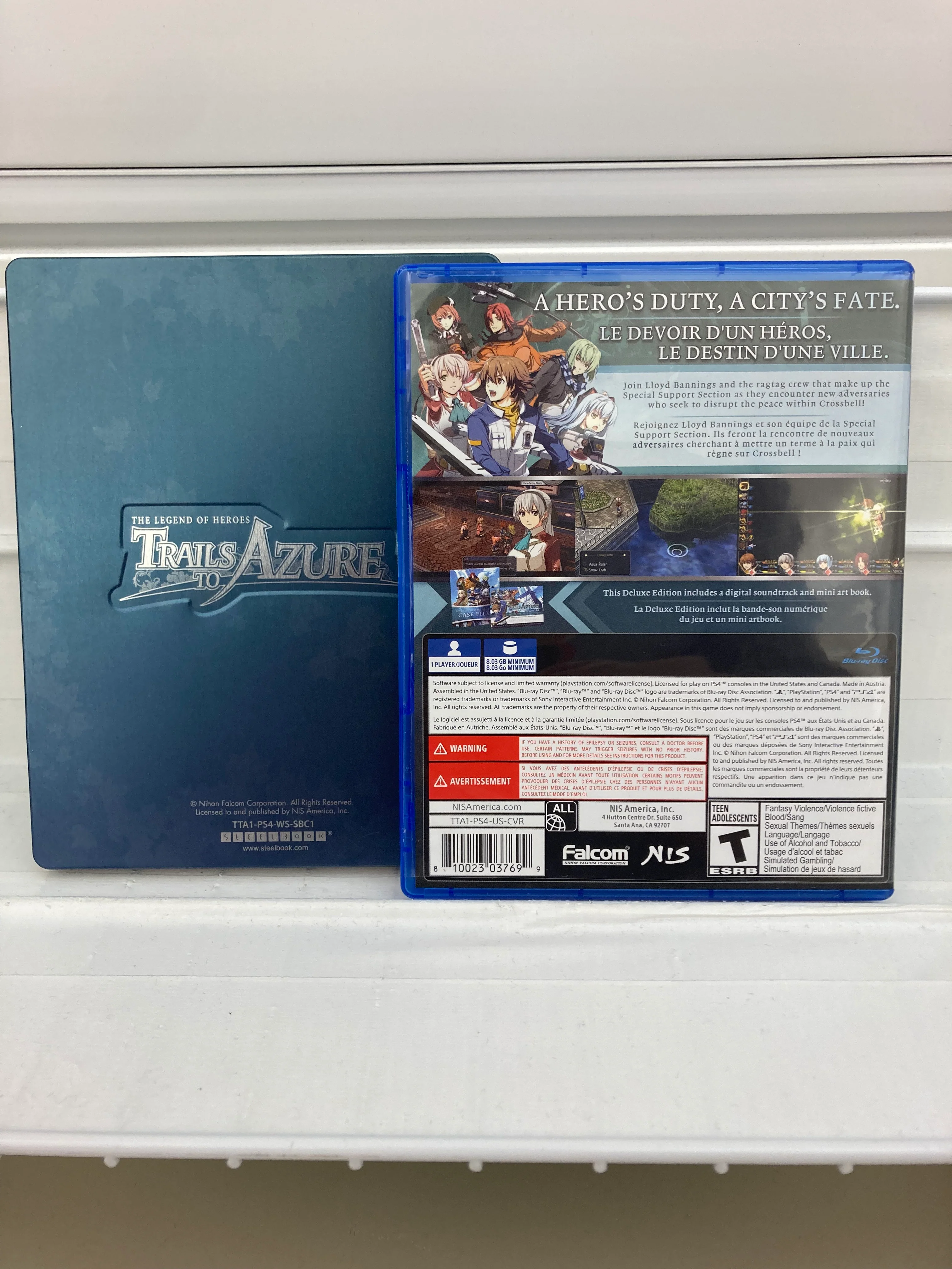 The Legend Of Heroes: Trails To Azure [Deluxe Edition] - Playstation 4 - Image 2