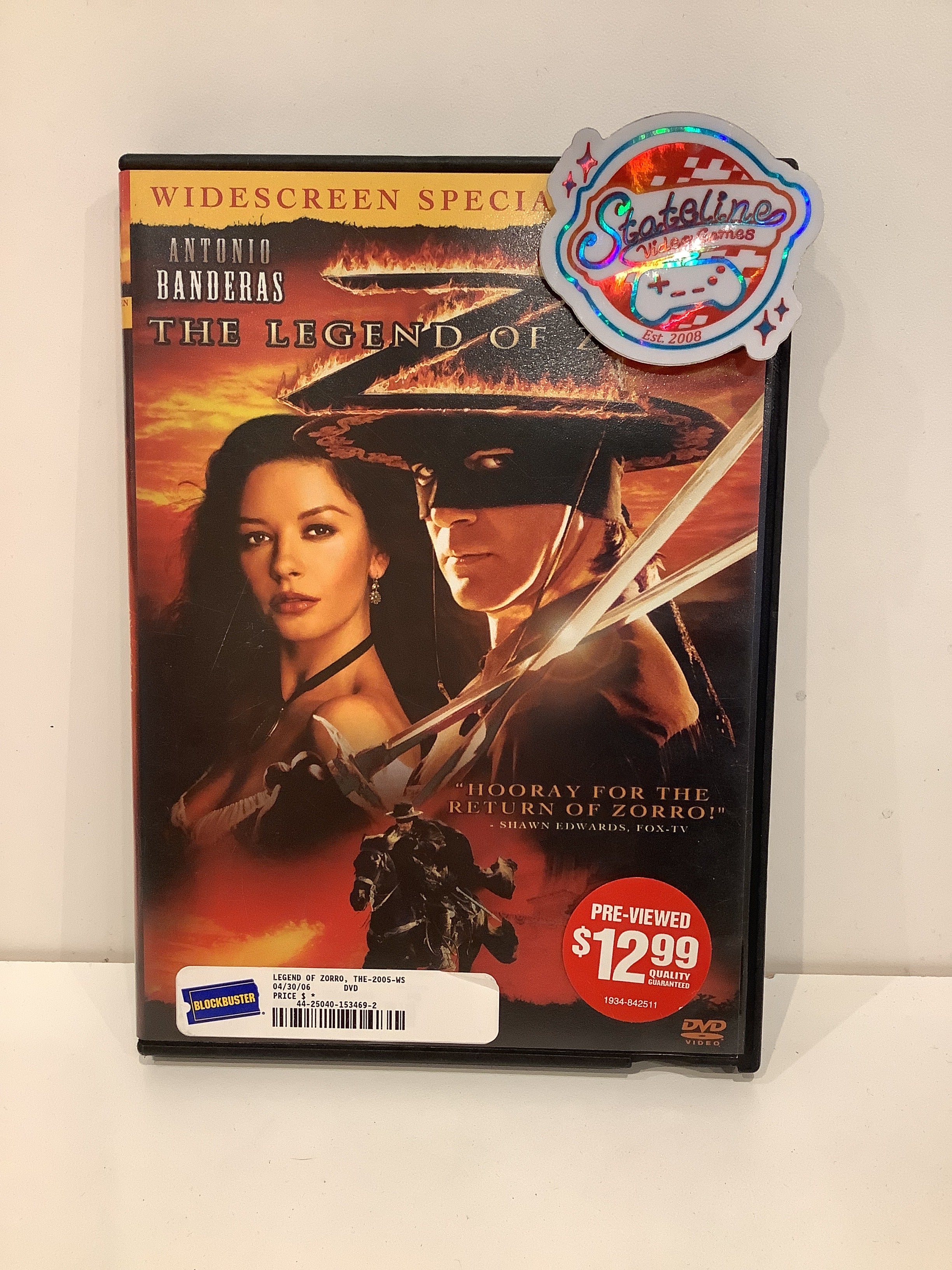 The Legend of Zorro - DVD