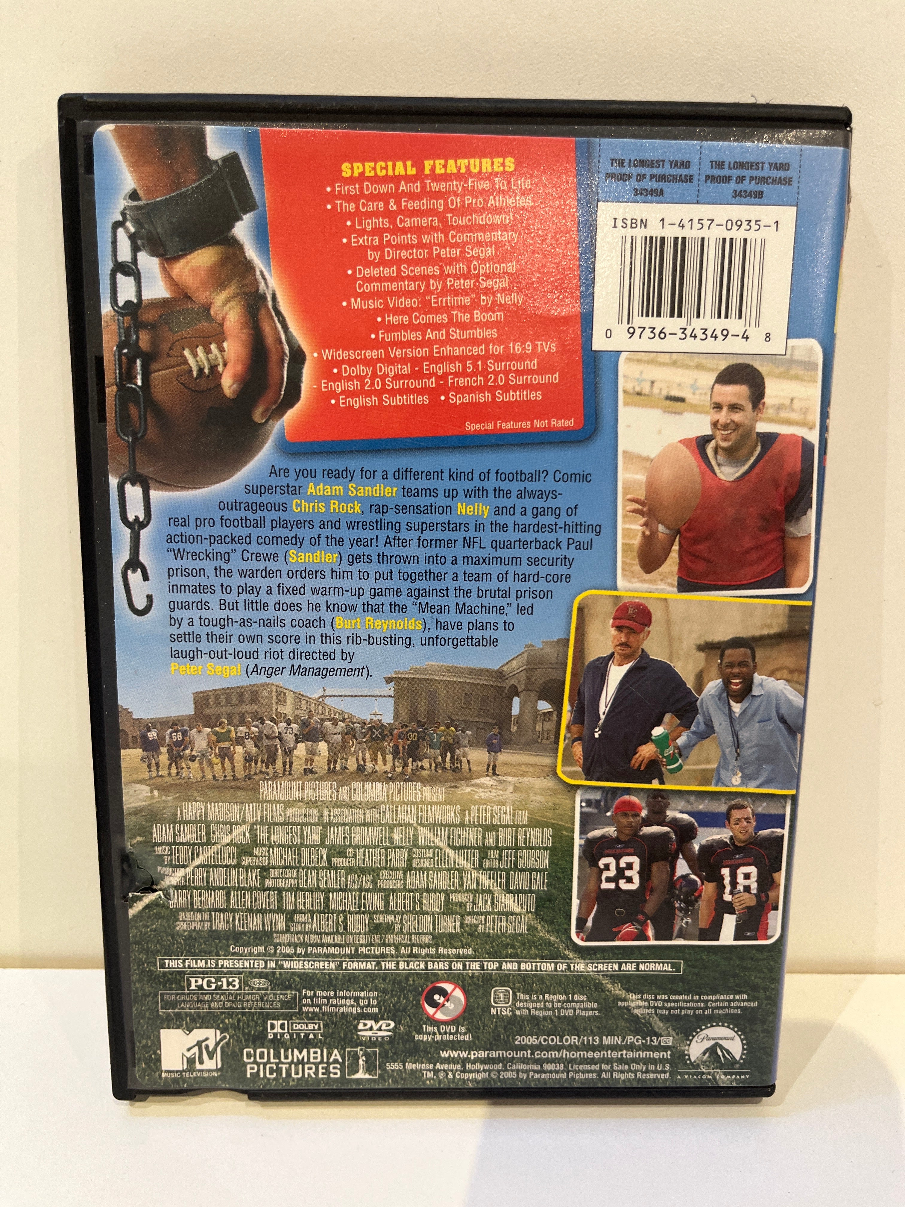The Longest Yard - DVD - Image 2