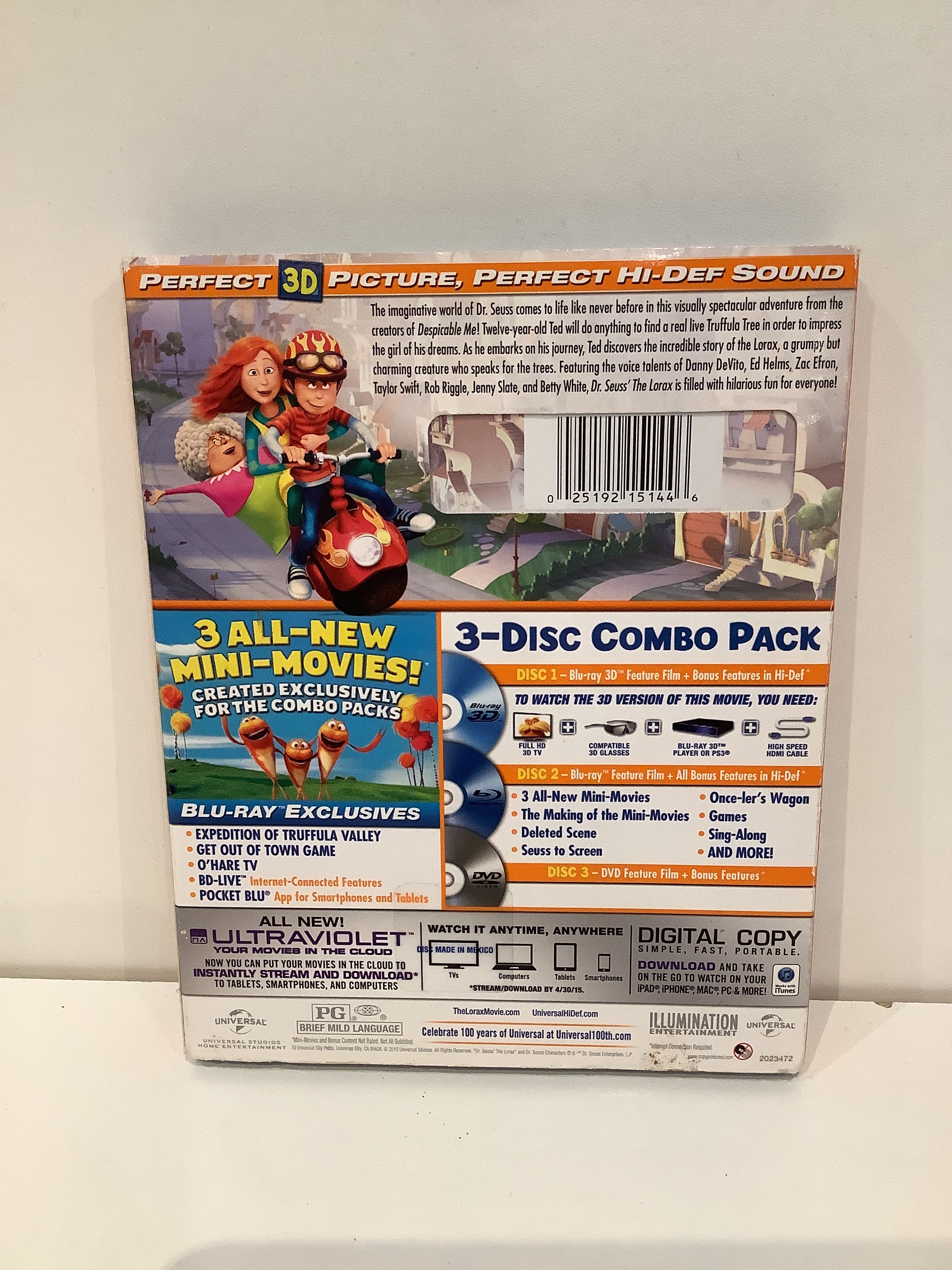The Lorax 3D - Blu-Ray - Image 2