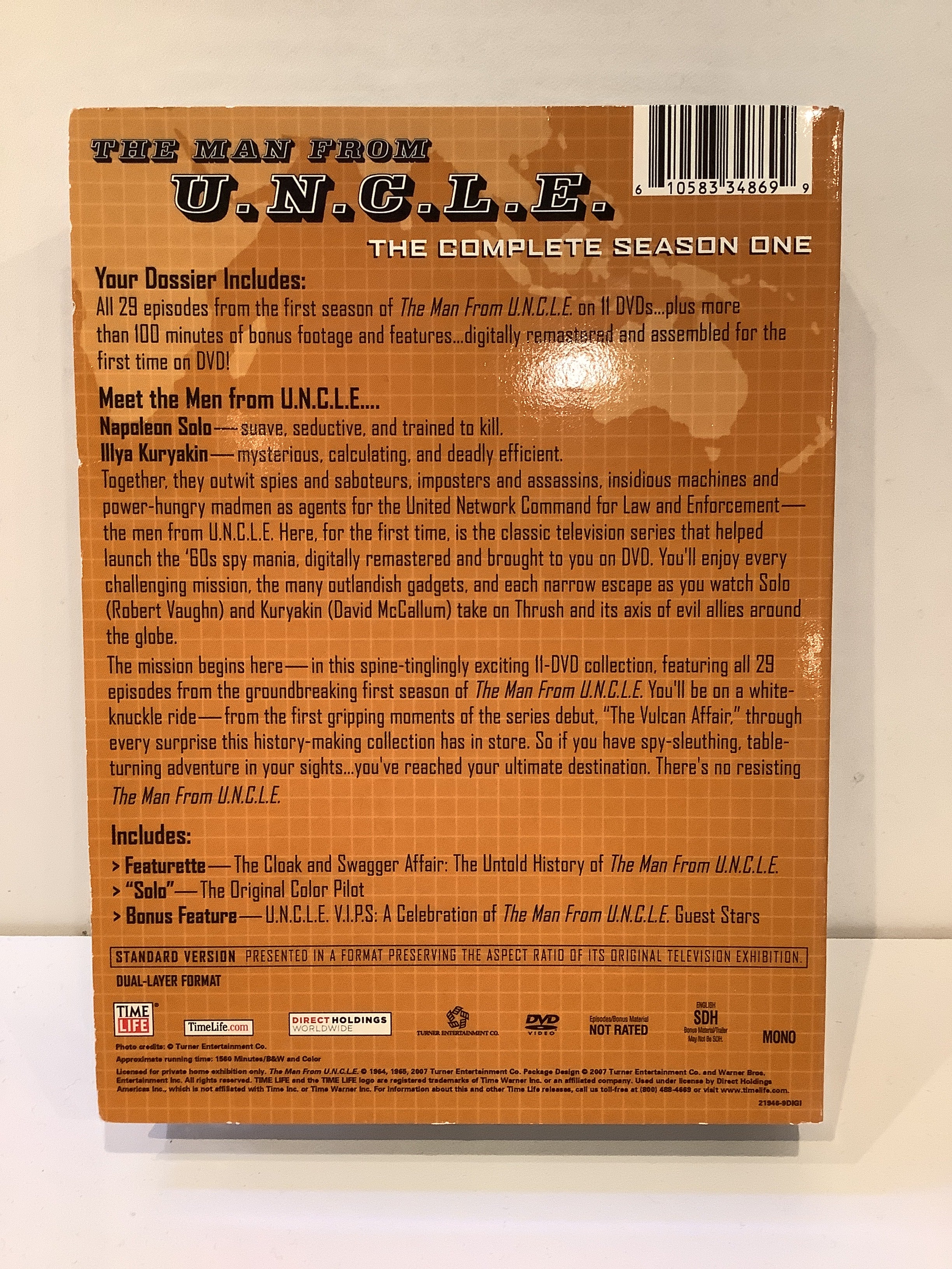 The Man From U.N.C.L.E. Complete Season One - DVD - Image 2