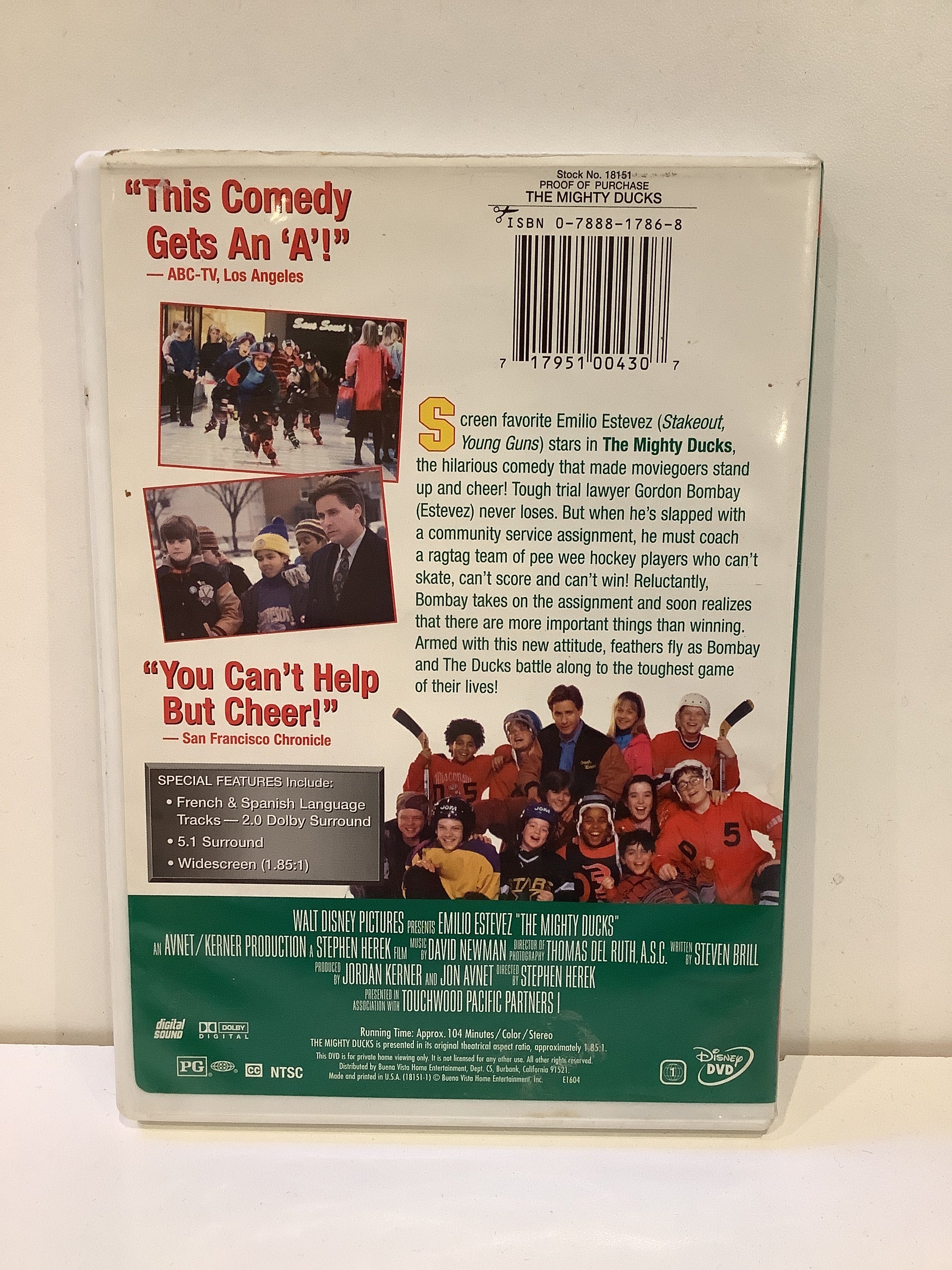 The Mighty Ducks - DVD - Image 2