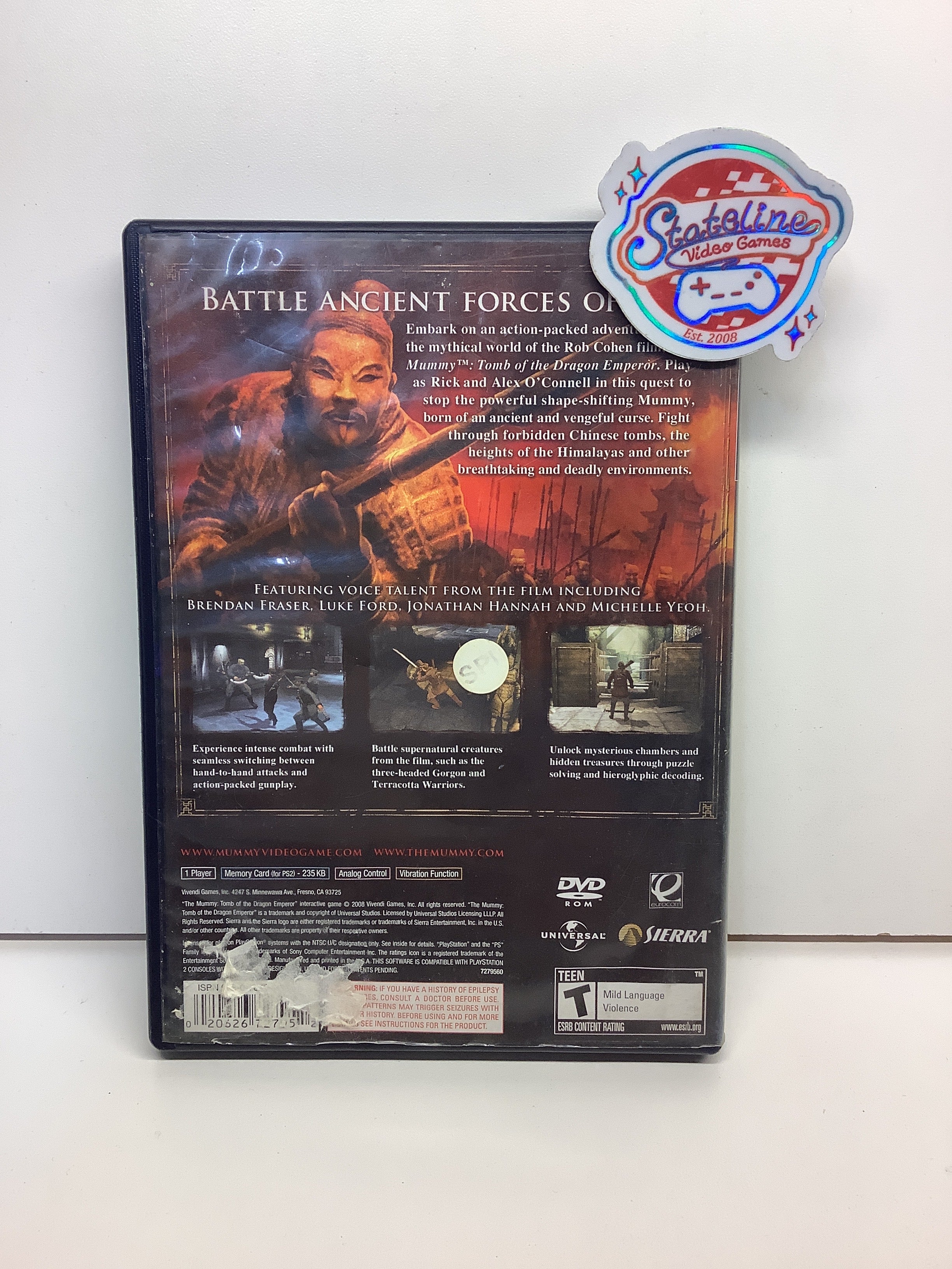 The Mummy Tomb of the Dragon Emperor - Playstation 2 - Image 2