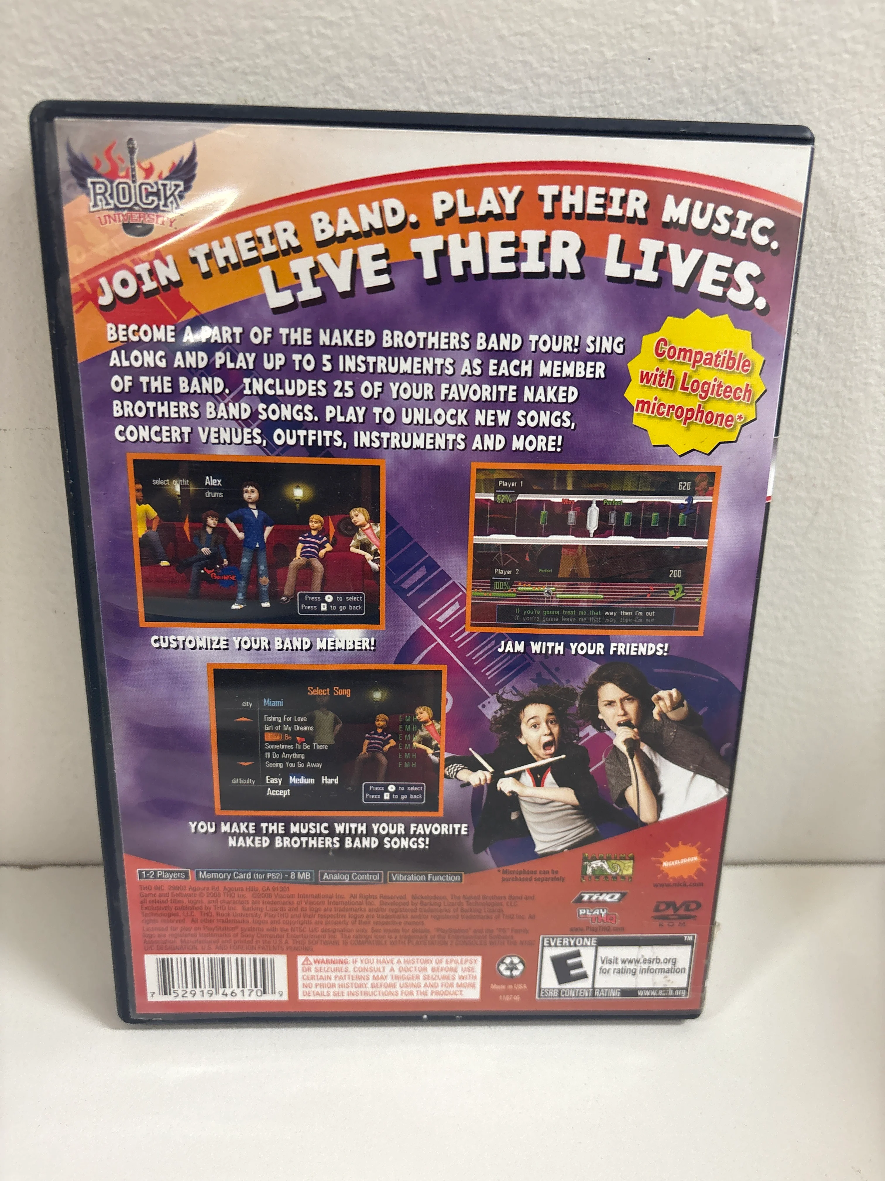 The Naked Brothers Band - Playstation 2 - Image 2