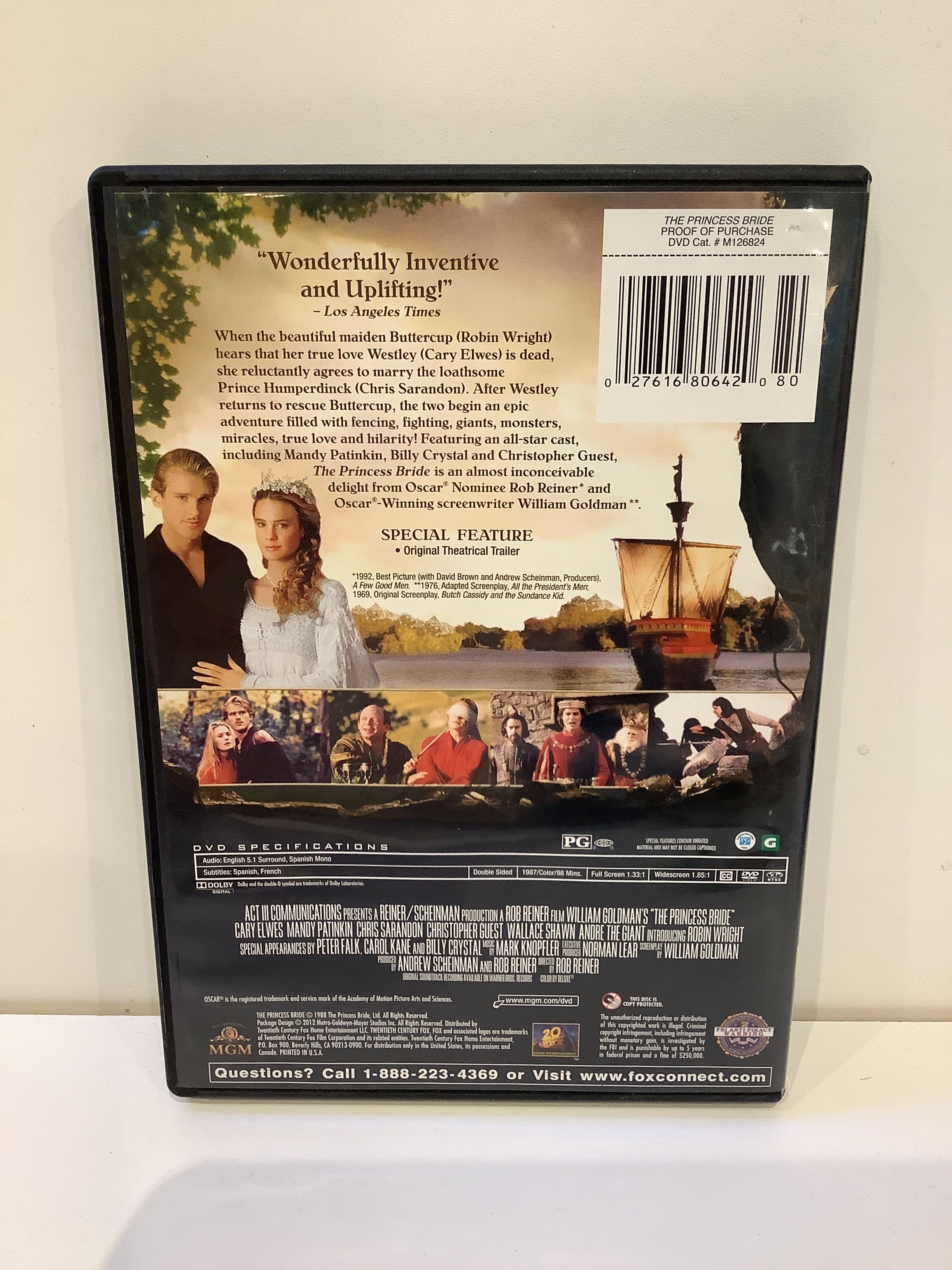 The Princess Bride - DVD - Image 2