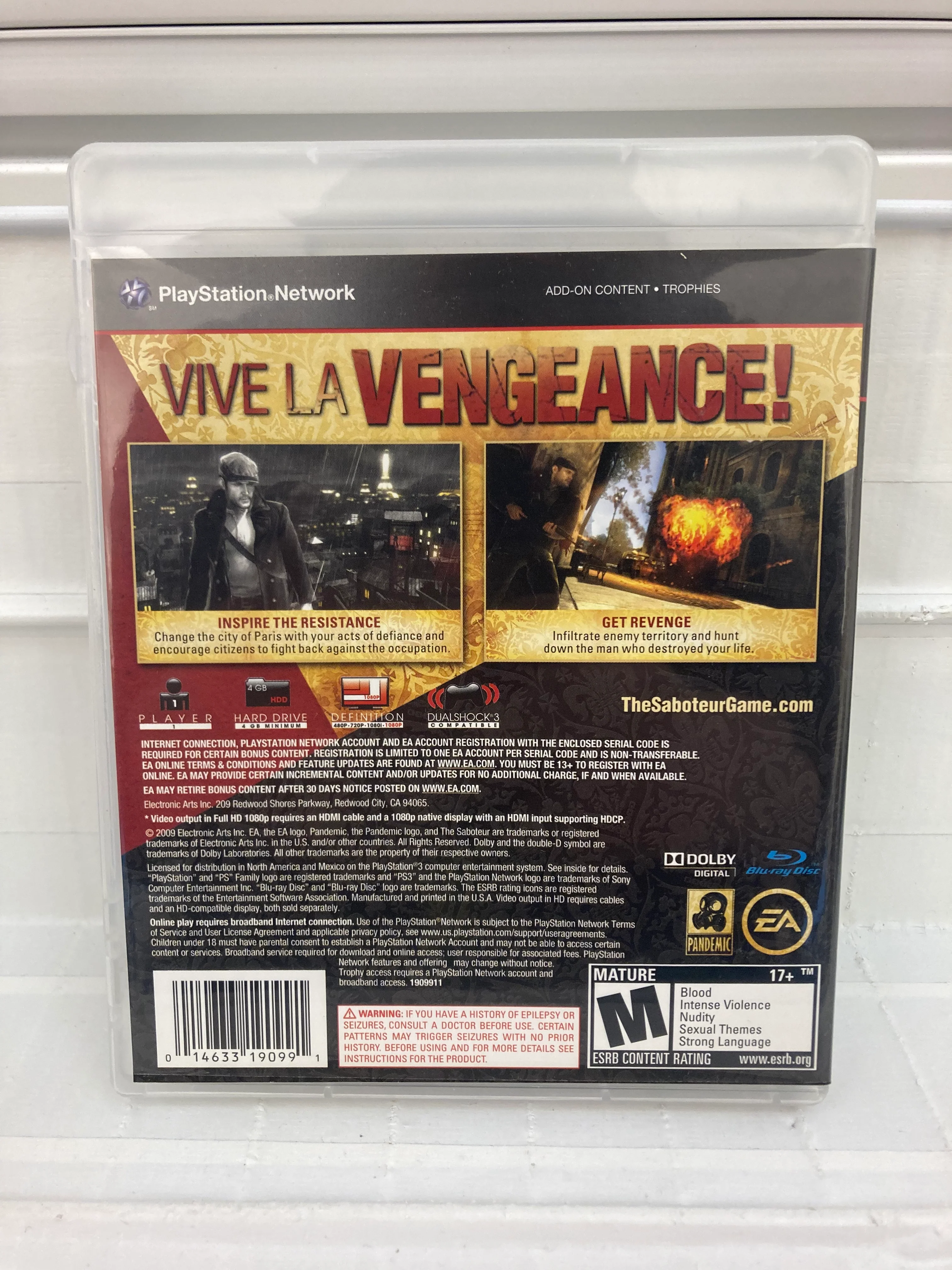 The Saboteur - Playstation 3 - Image 2