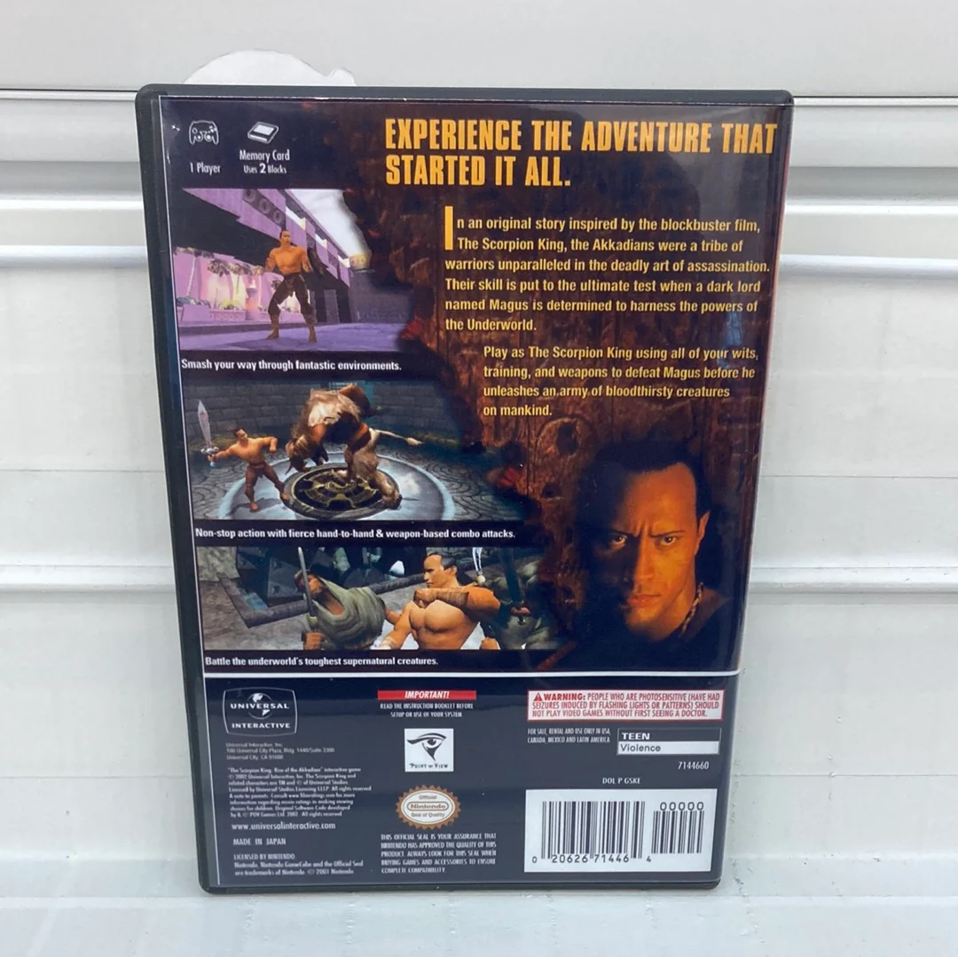The Scorpion King Rise of the Akkadian - Gamecube - Image 2