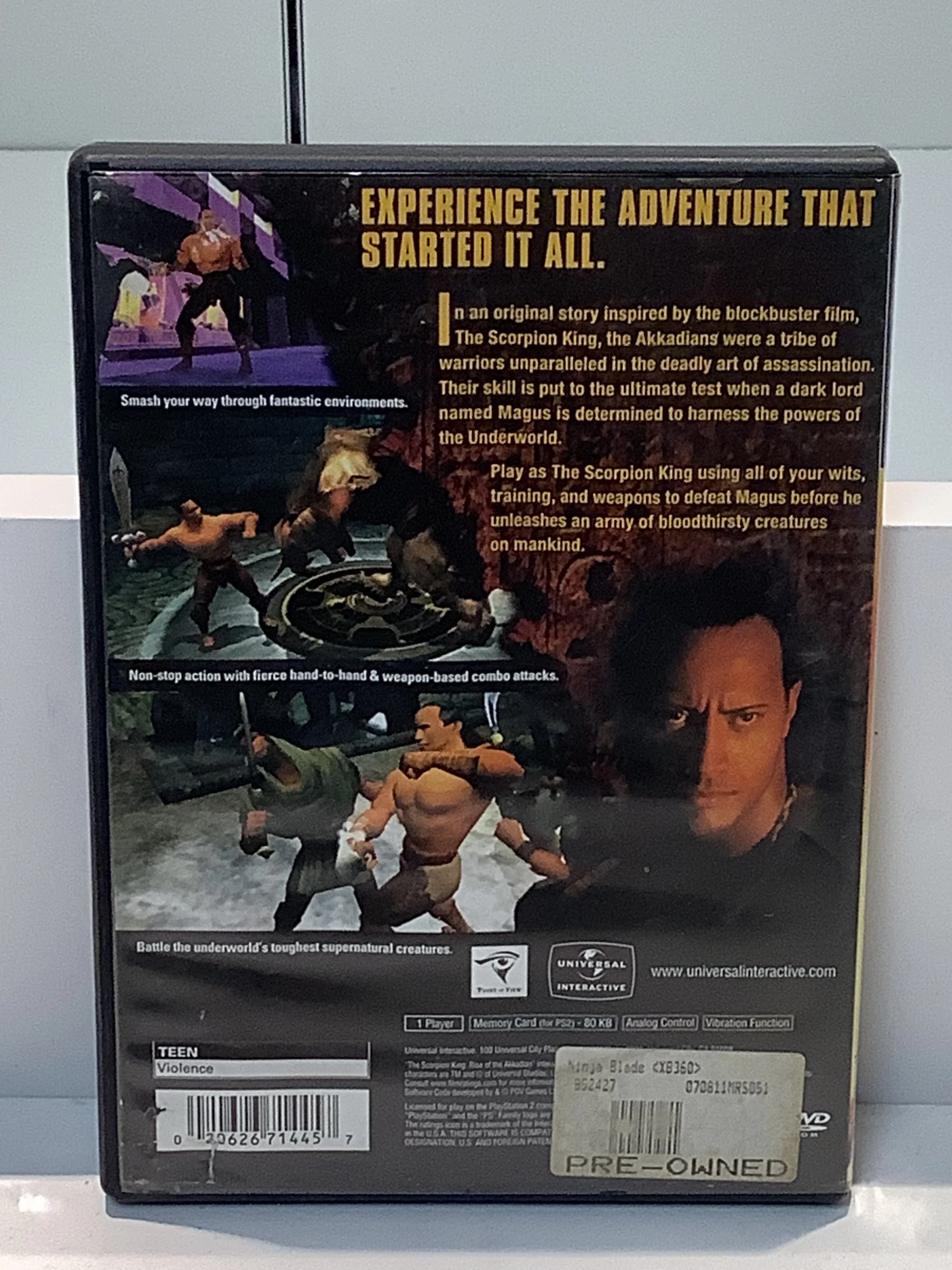 The Scorpion King Rise of the Akkadian - Playstation 2 - Image 2