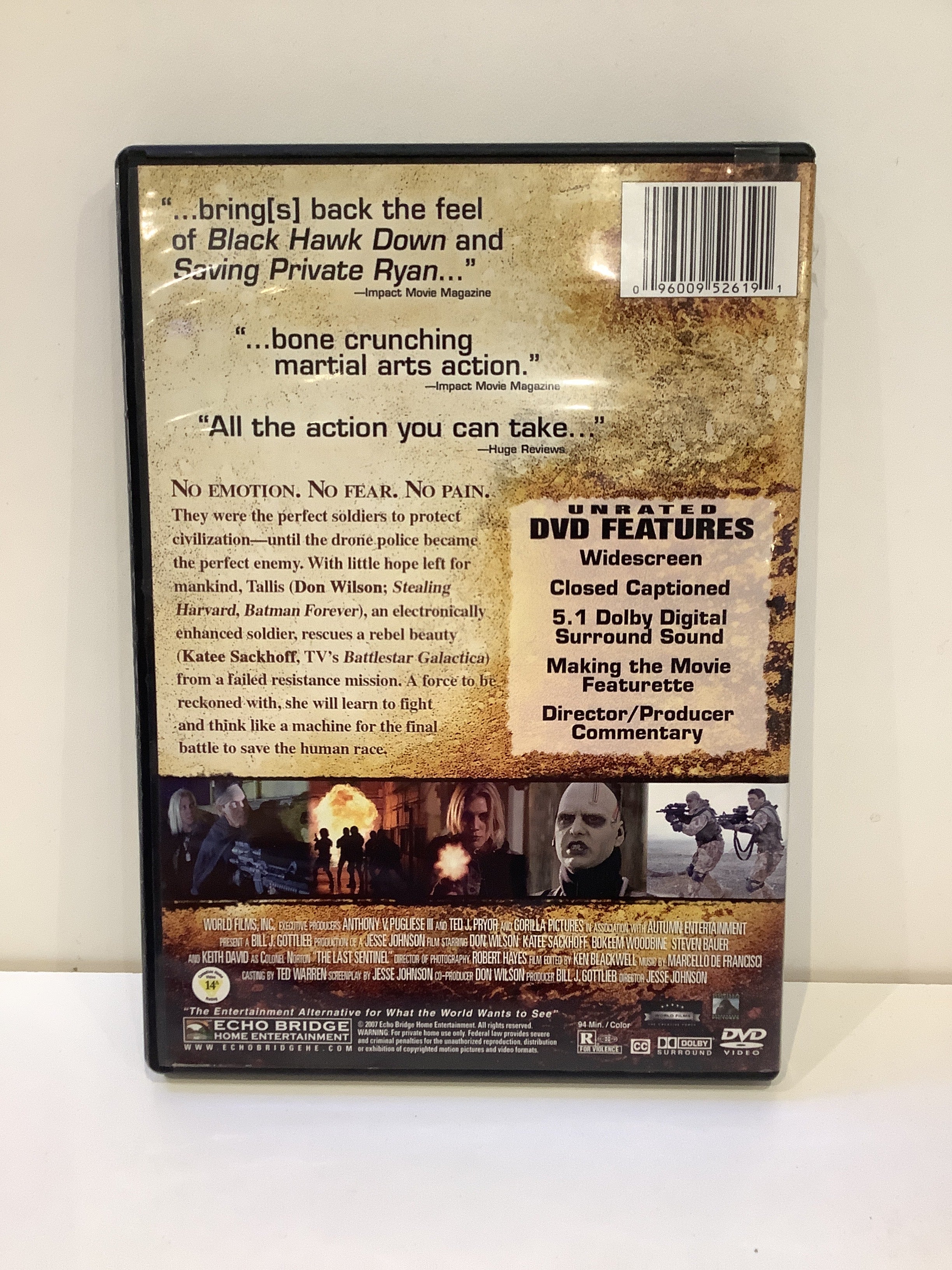 The Last Sentinel - DVD - Image 2