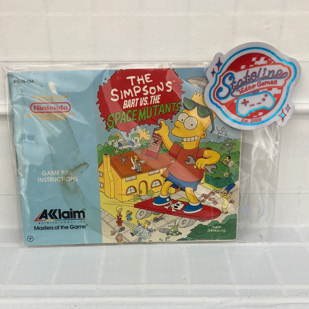 The Simpsons Bart vs the Space Mutants - NES - Image 2