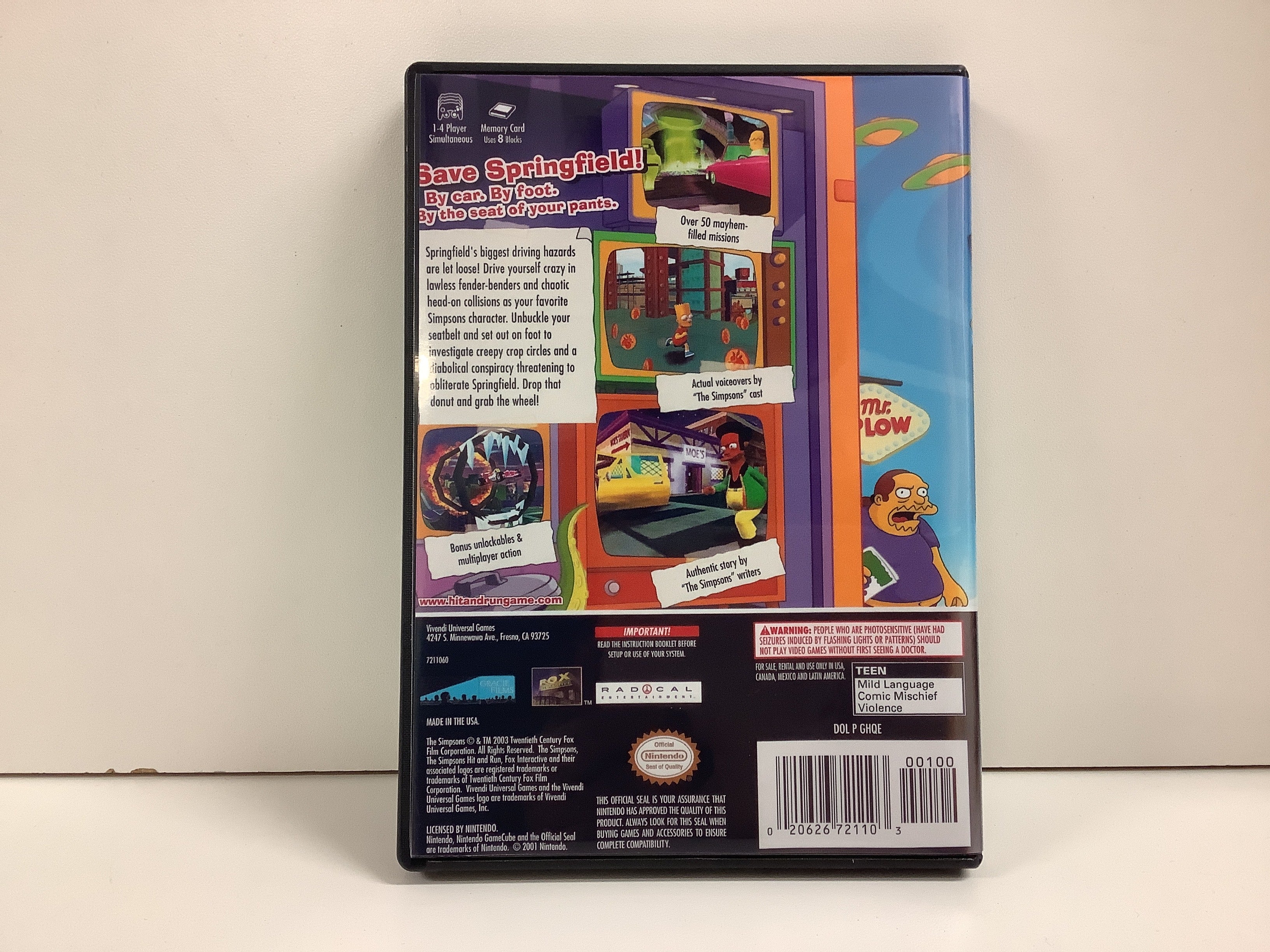 The Simpsons Hit and Run - Gamecube - Image 3