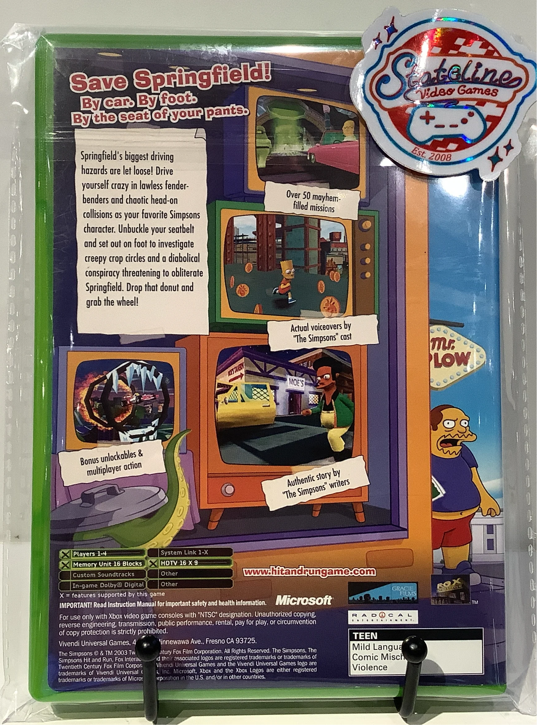 The Simpsons Hit and Run - Xbox - Image 2