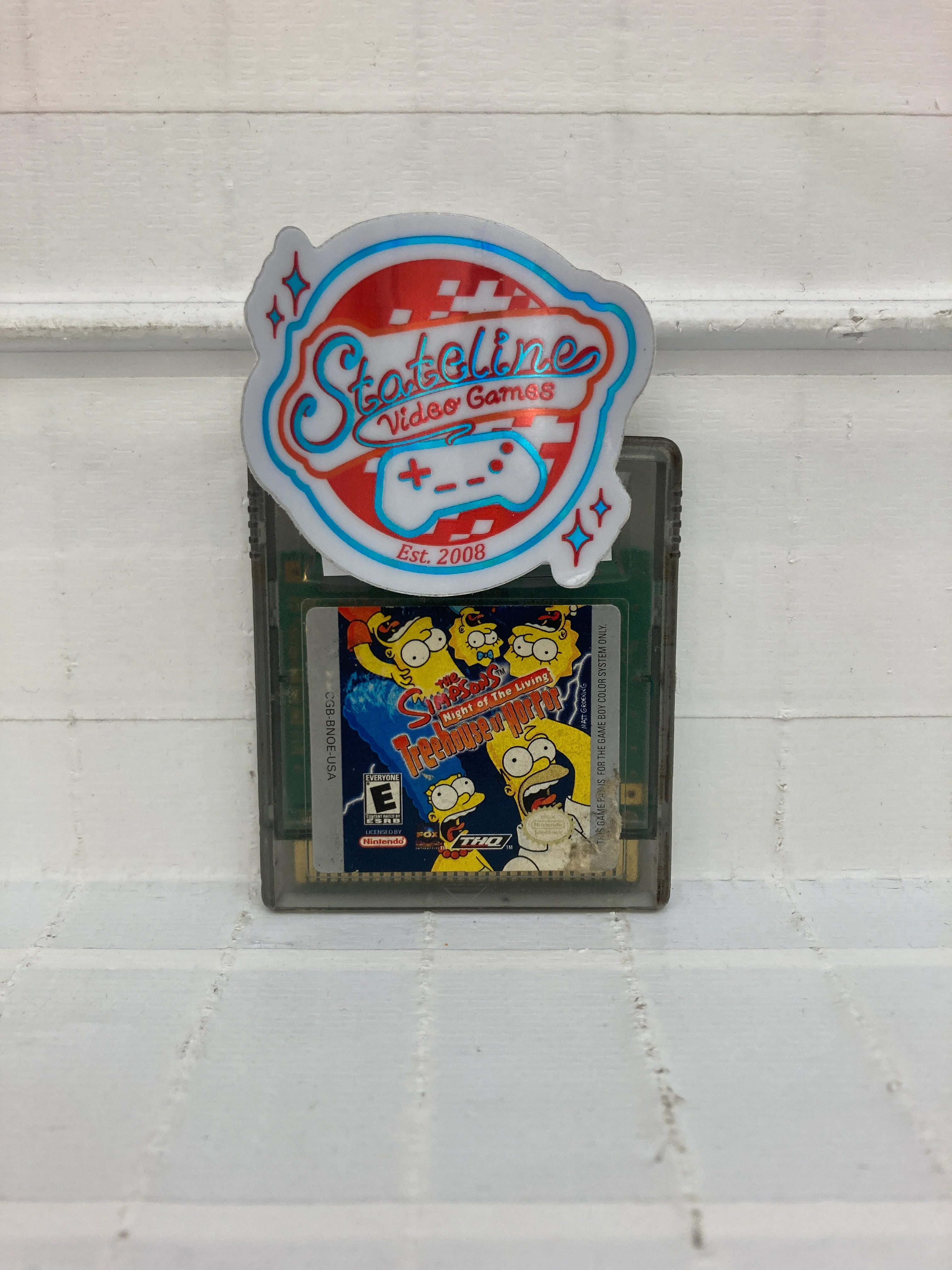 The Simpsons Night of the Living Treehouse of Horror - GameBoy Color - Image 3