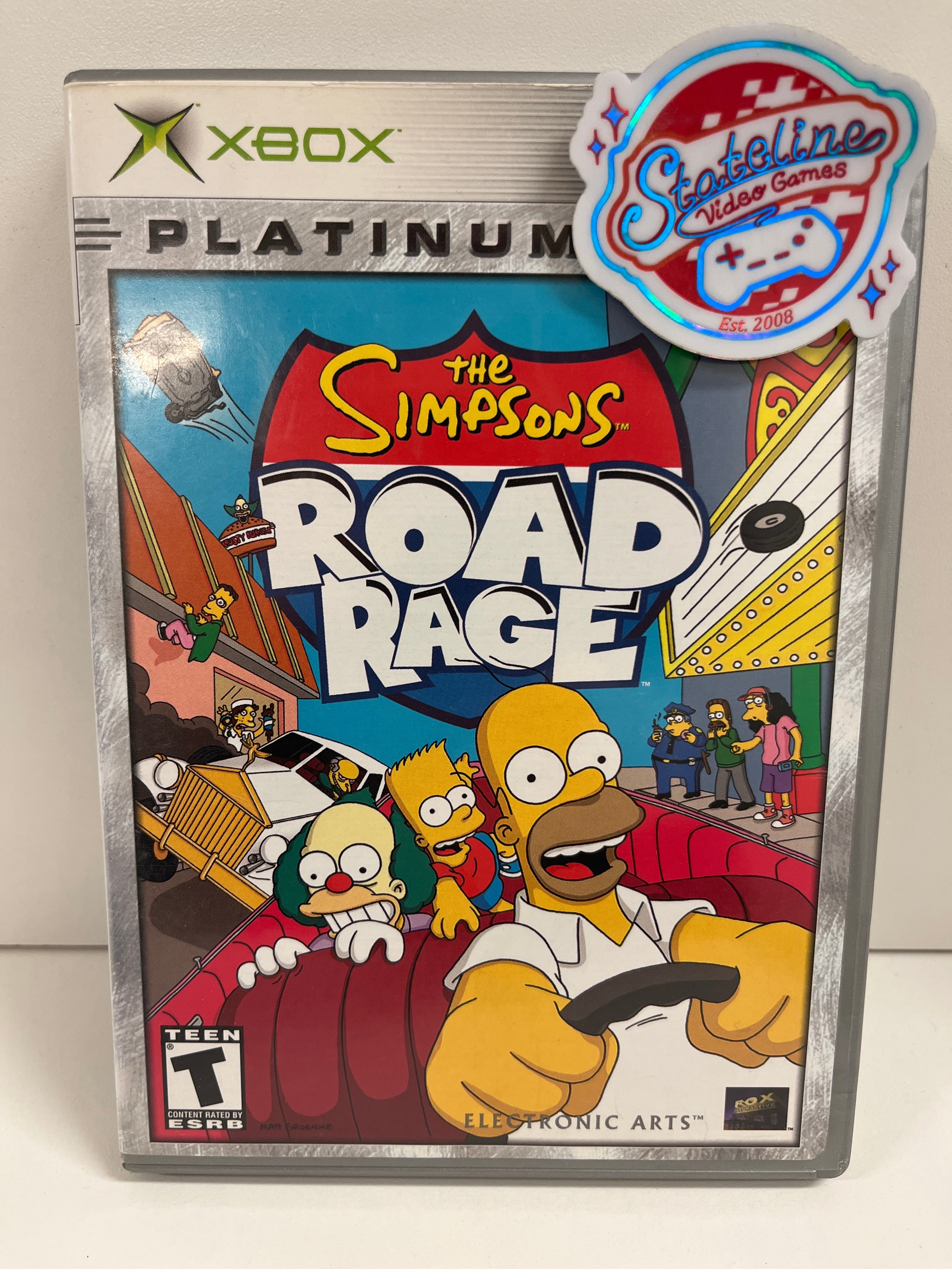 The Simpsons Road Rage [Platinum Hits] - Xbox - Image 2