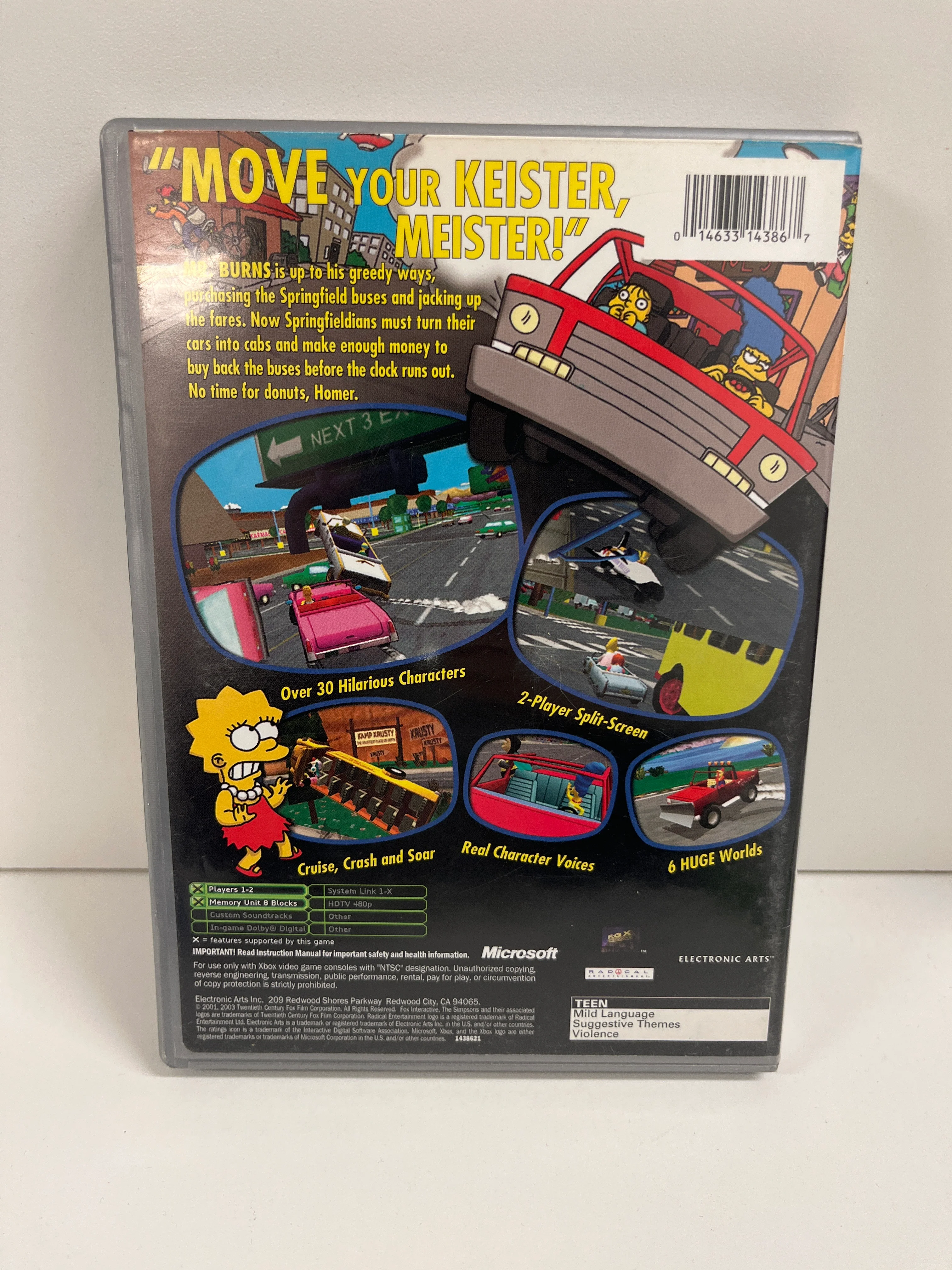 The Simpsons Road Rage [Platinum Hits] - Xbox - Image 3