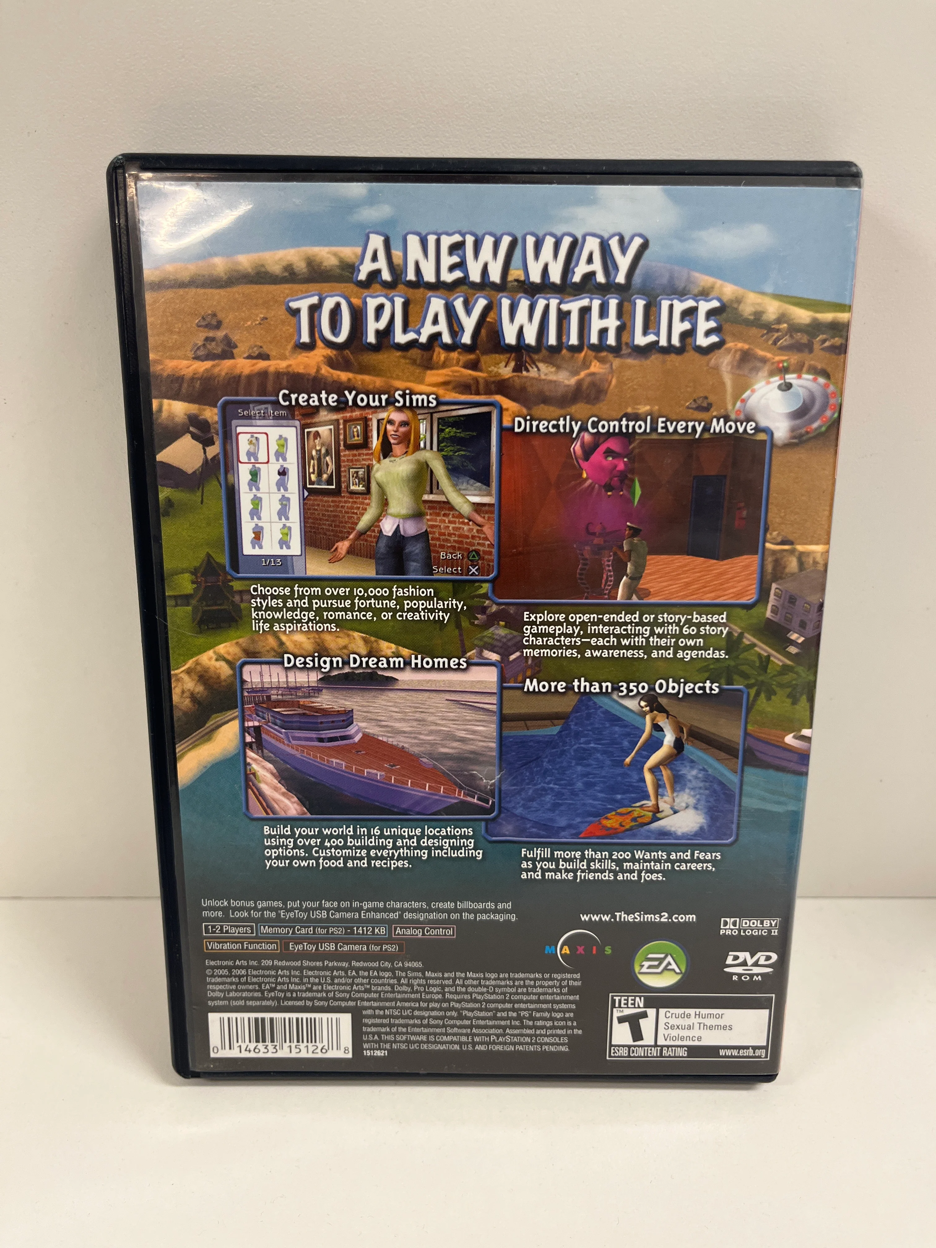 The Sims 2 [Greatest Hits] - Playstation 2 - Image 2
