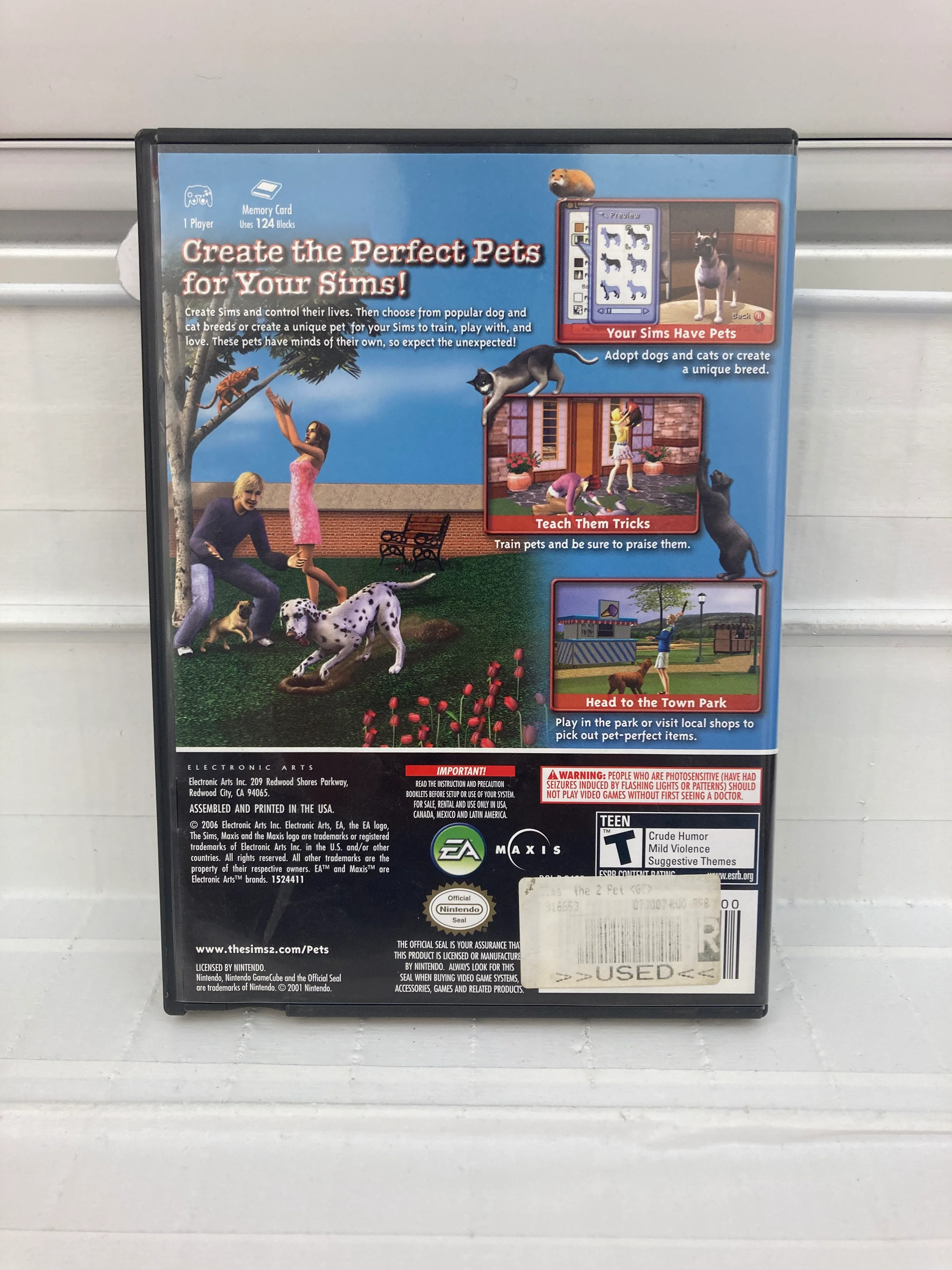 The Sims 2: Pets - Gamecube - Image 2