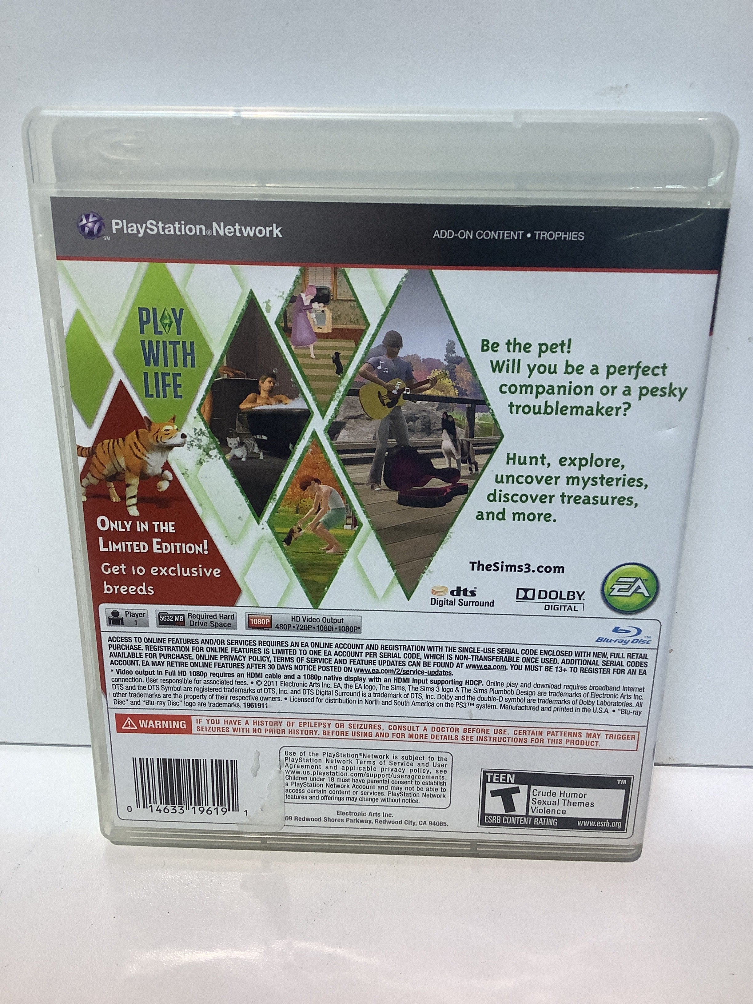 The Sims 3: Pets [Limited Edition] - Playstation 3 - Image 2