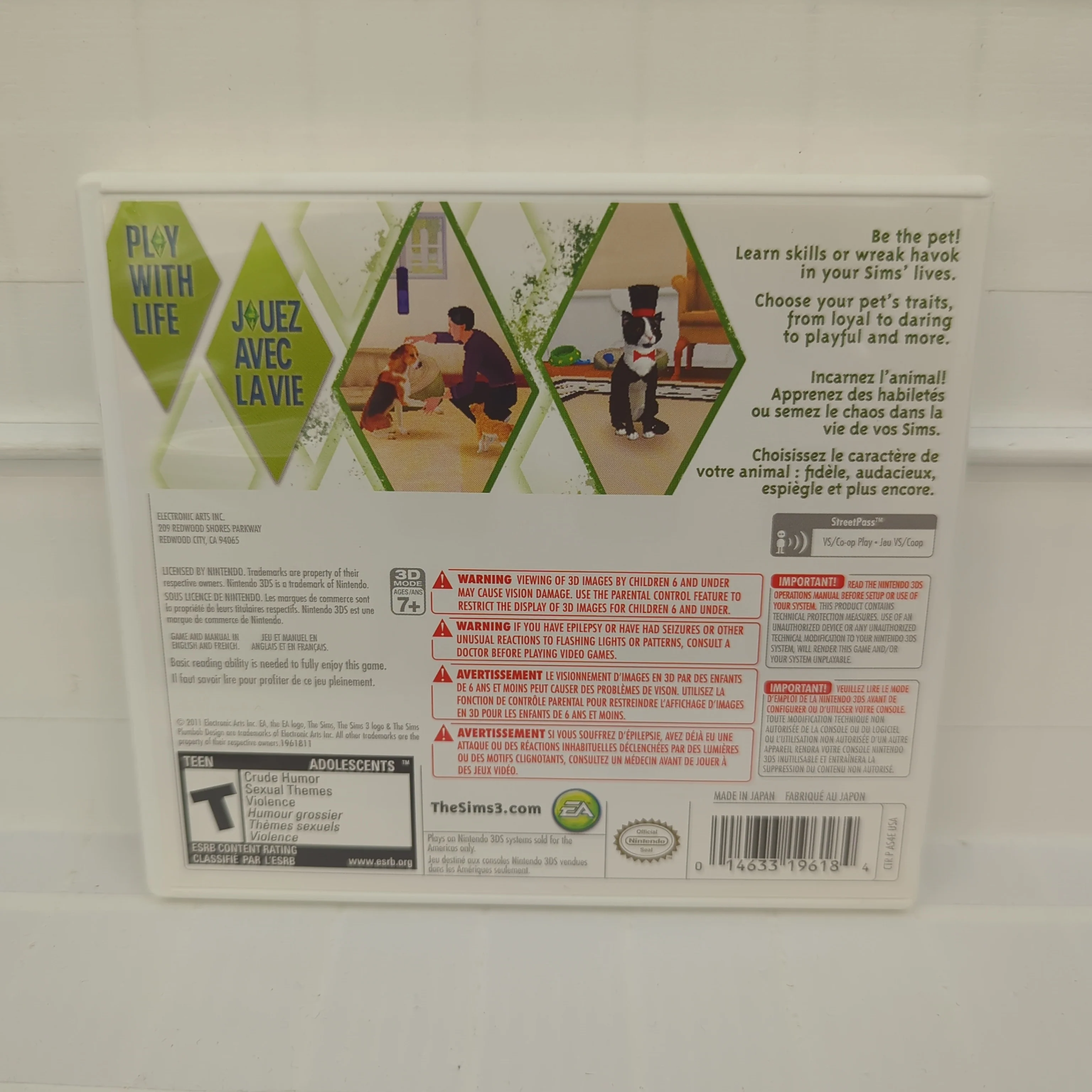 The Sims 3: Pets - Nintendo 3DS - Image 2
