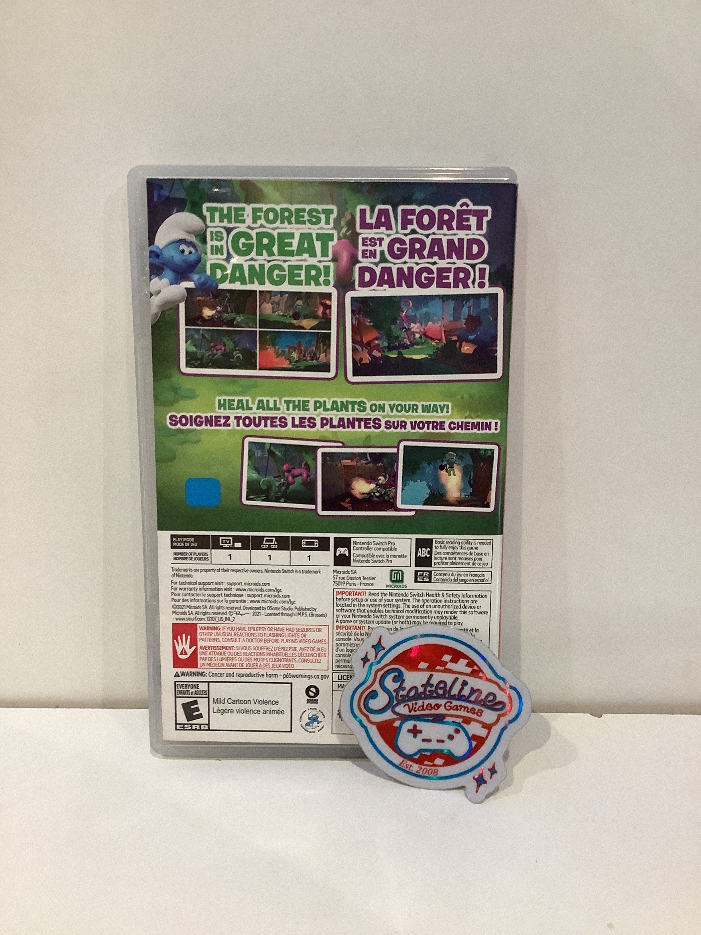 The Smurfs Mission Vileaf - Nintendo Switch - Image 2