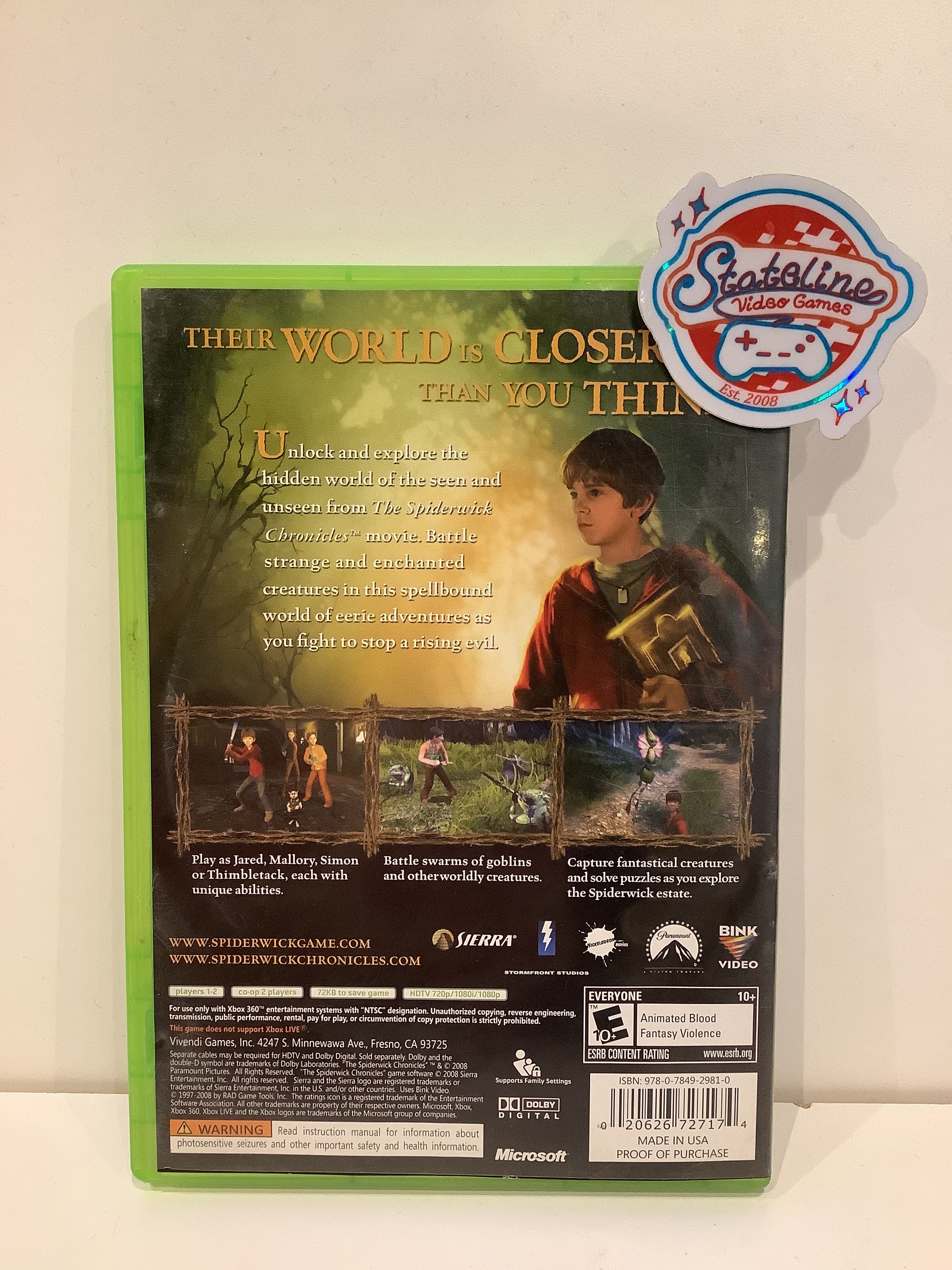 The Spiderwick Chronicles - Xbox 360 - Image 2