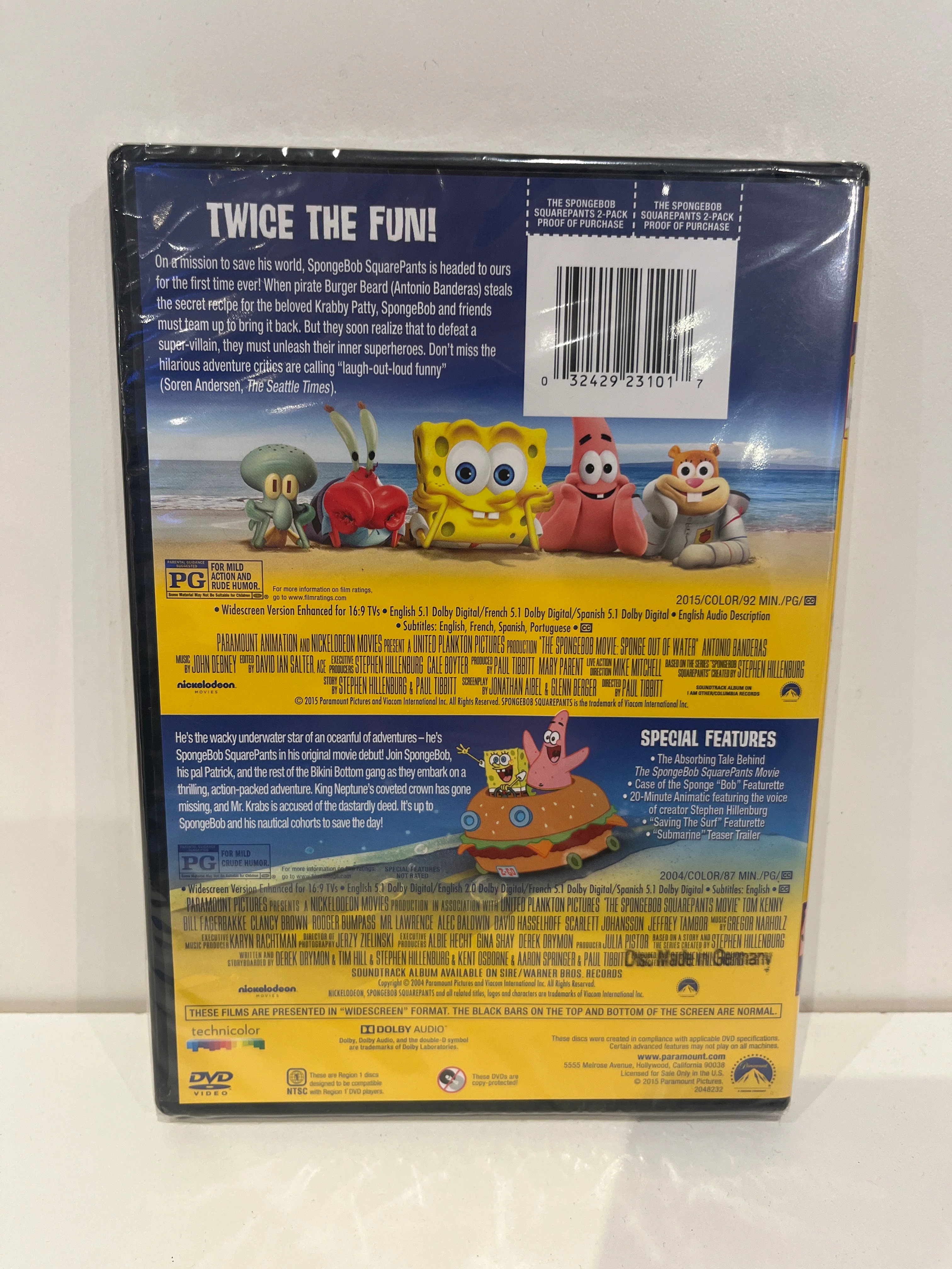 The Spongebob Movie Collection - DVD - Image 2
