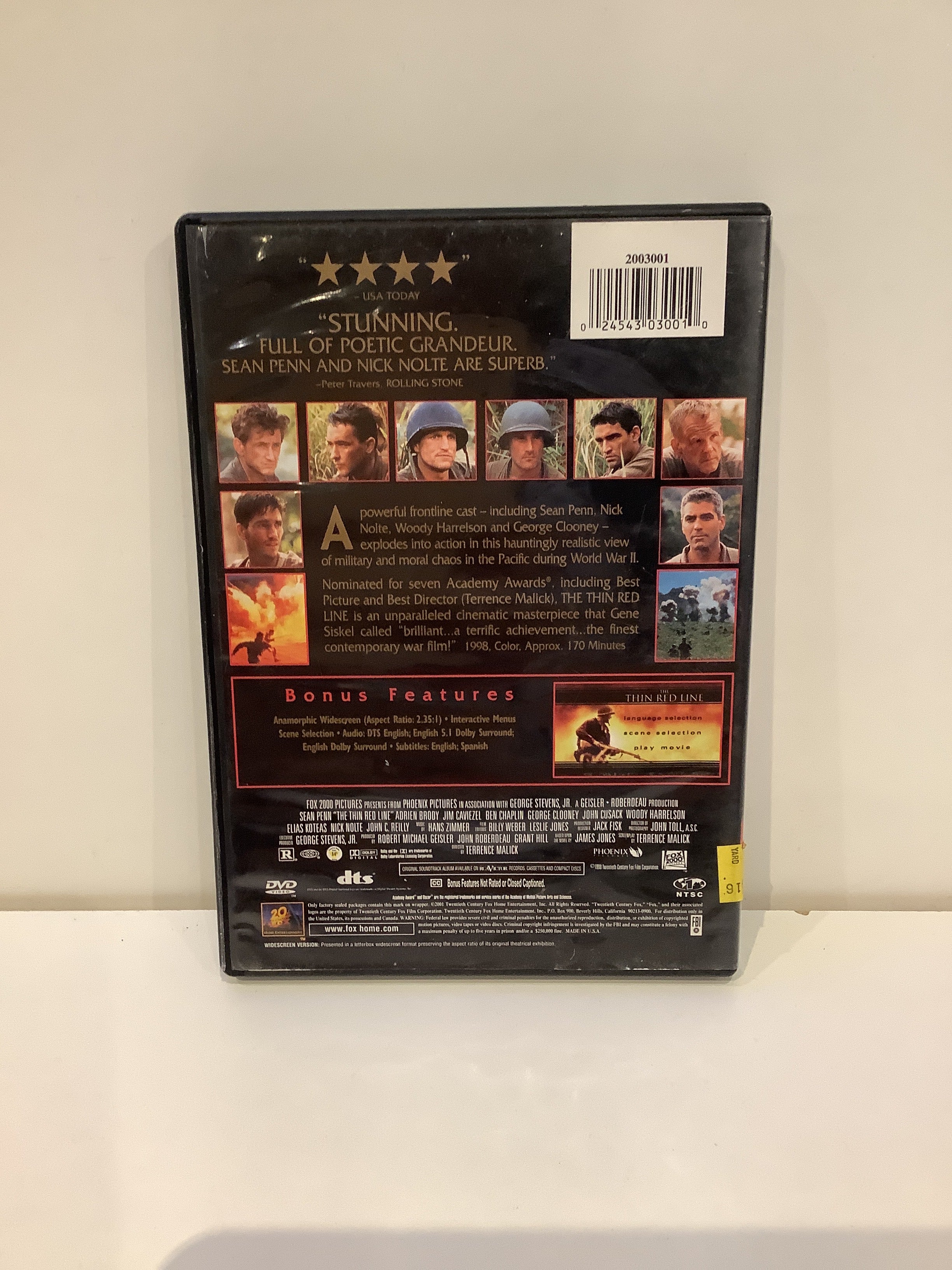 The Thin Red Line - DVD - Image 2