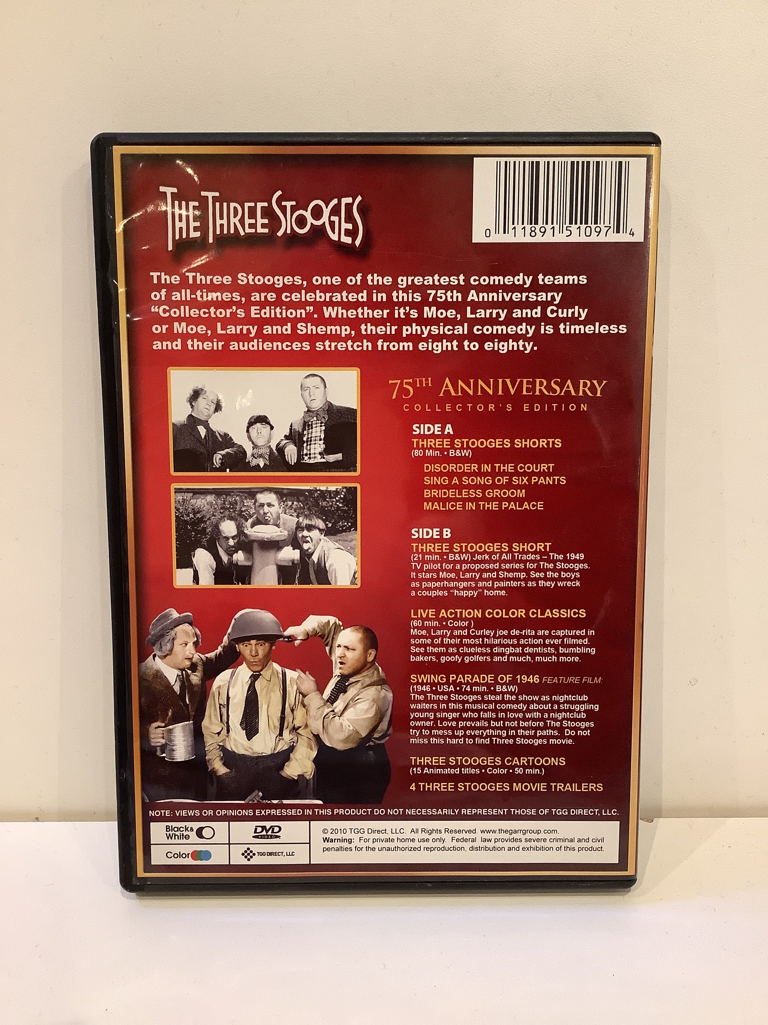 The Three Stooges - DVD - Image 2