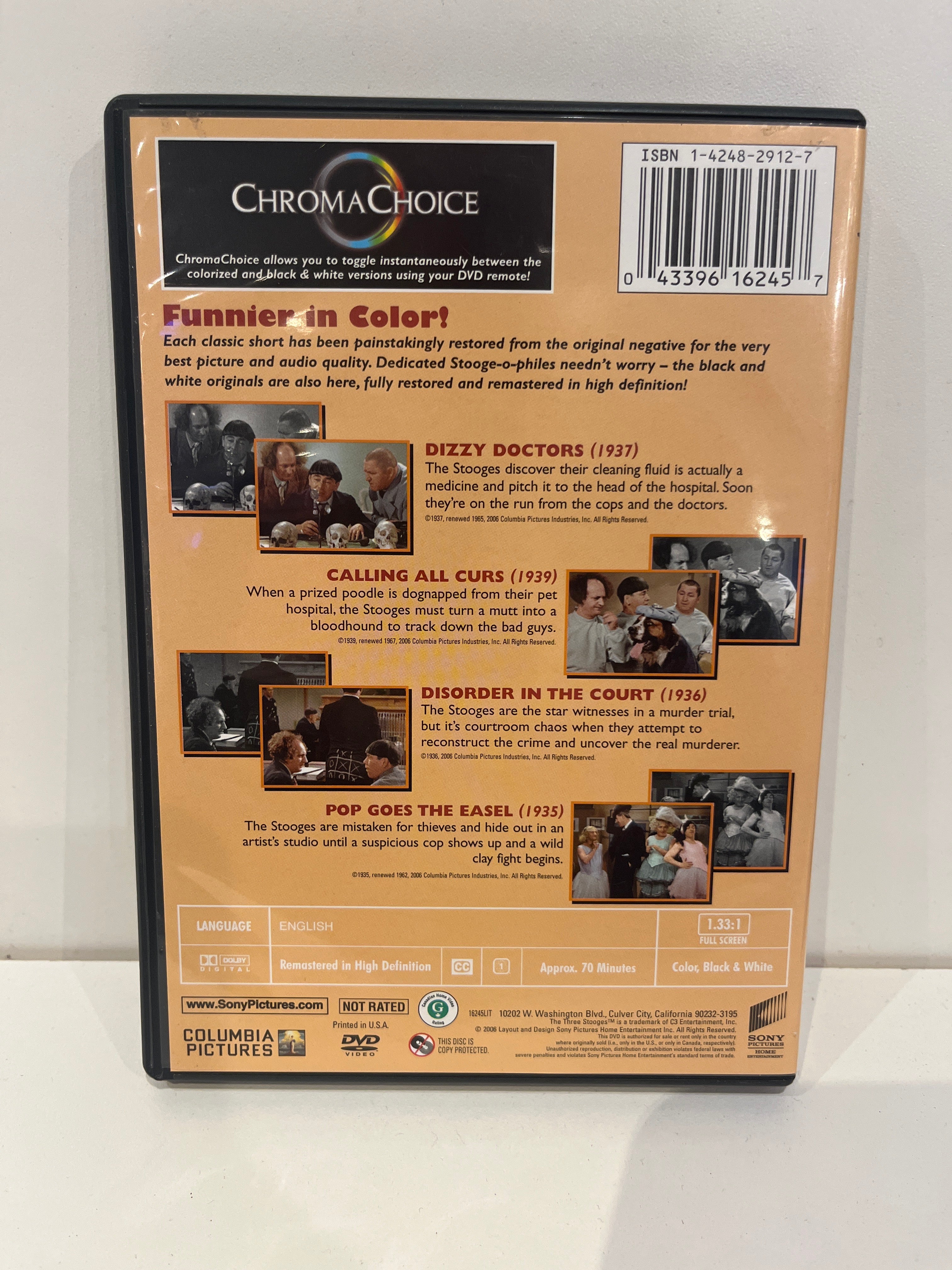 The Three Stooges: Stooges on the Run - DVD - Image 2