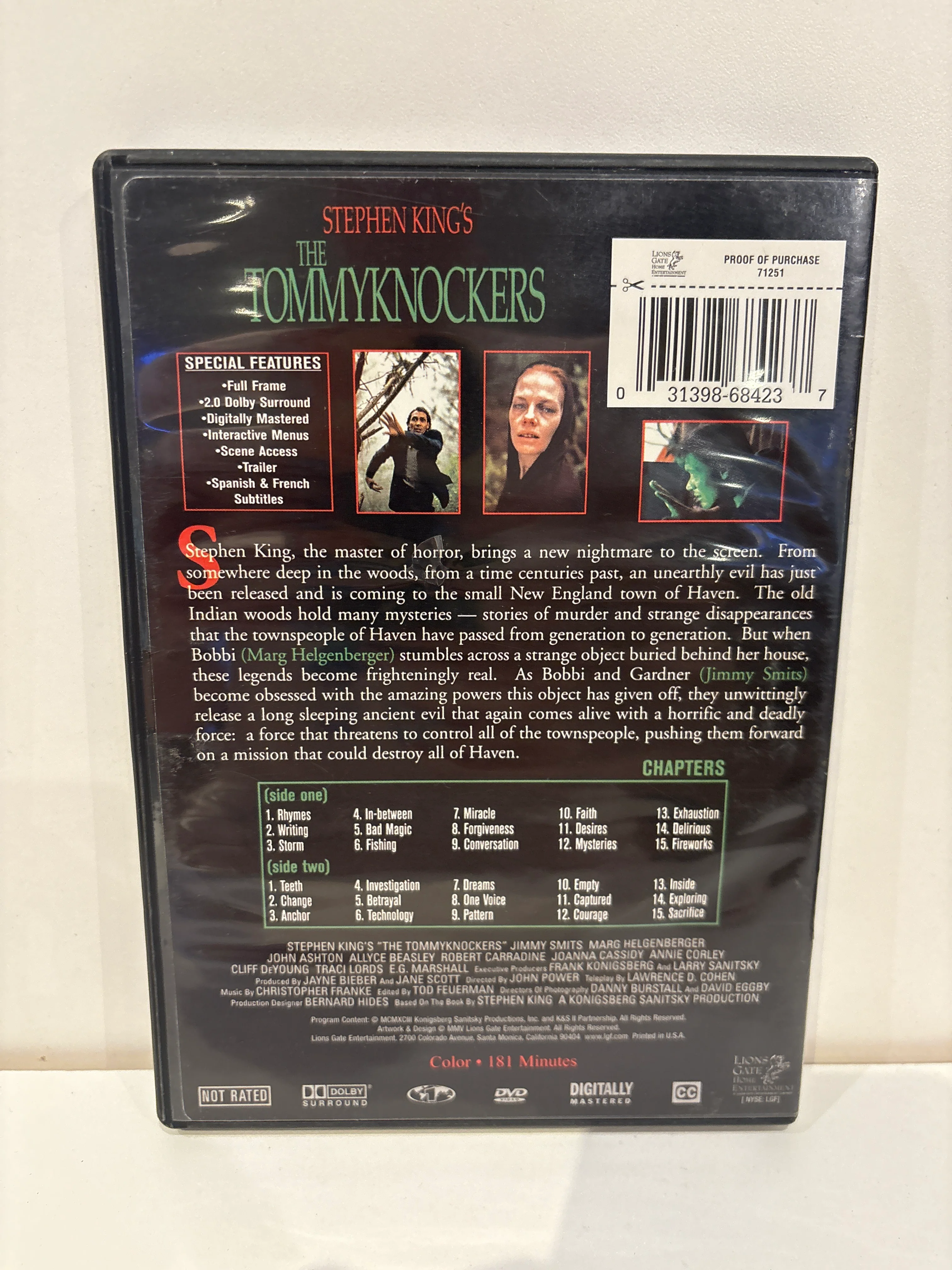 The Tommyknockers - DVD - Image 2