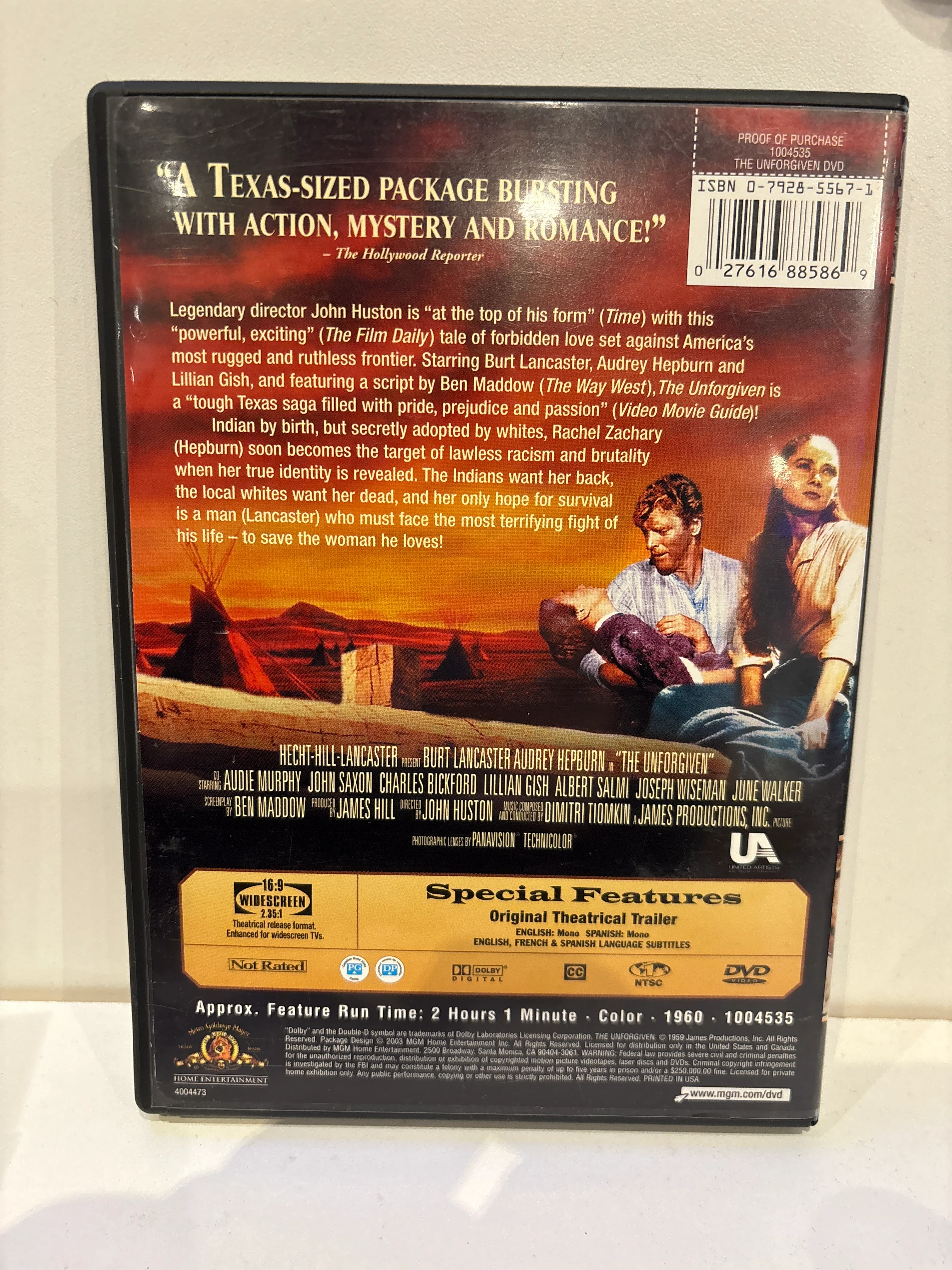 The Unforgiven - DVD - Image 2